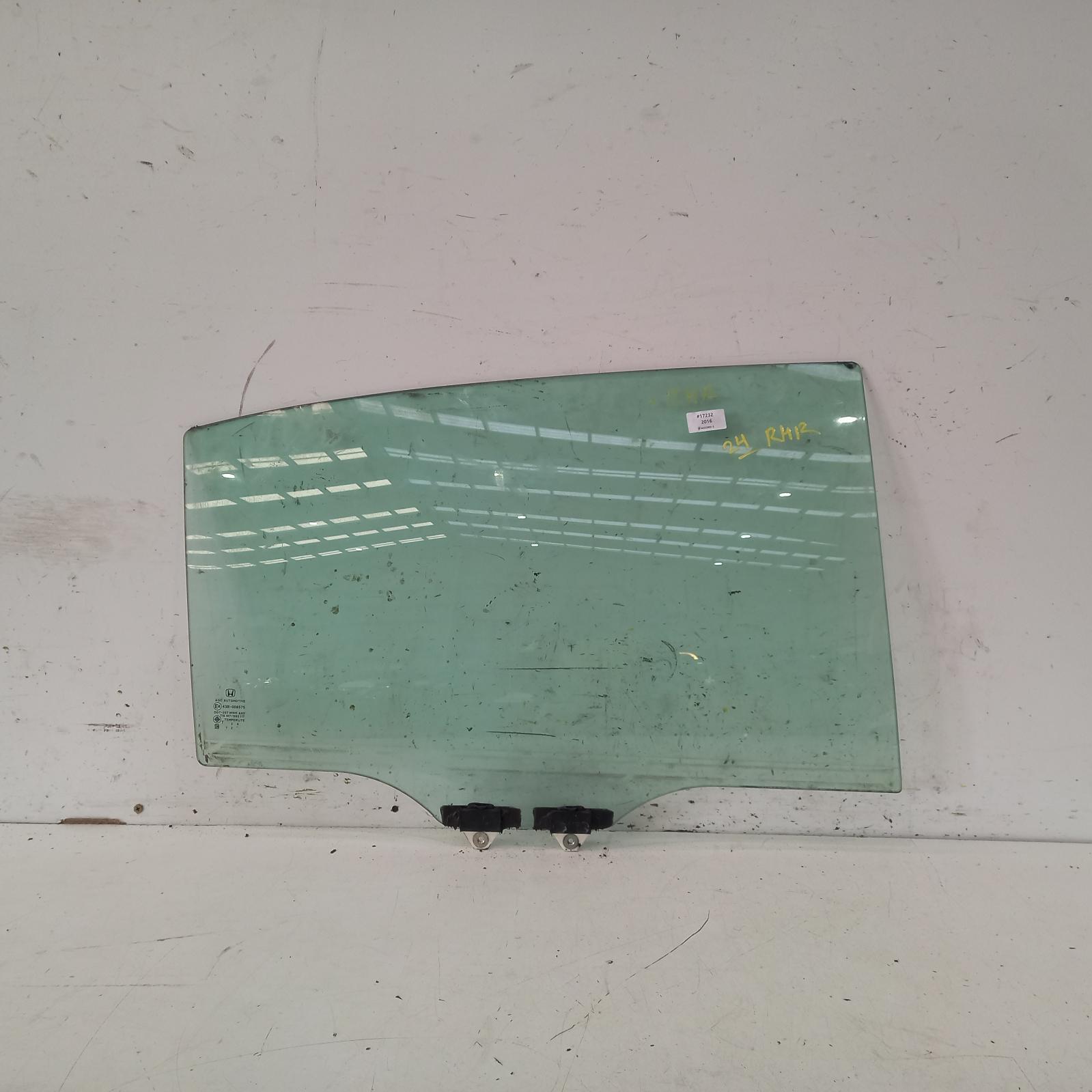 View Auto part Right Rear Door Window Honda Accord 2016