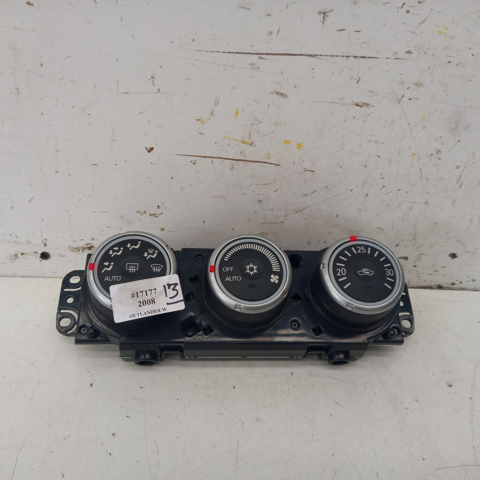 View Auto part Heater/Ac Controls Mitsubishi Outlander 2008