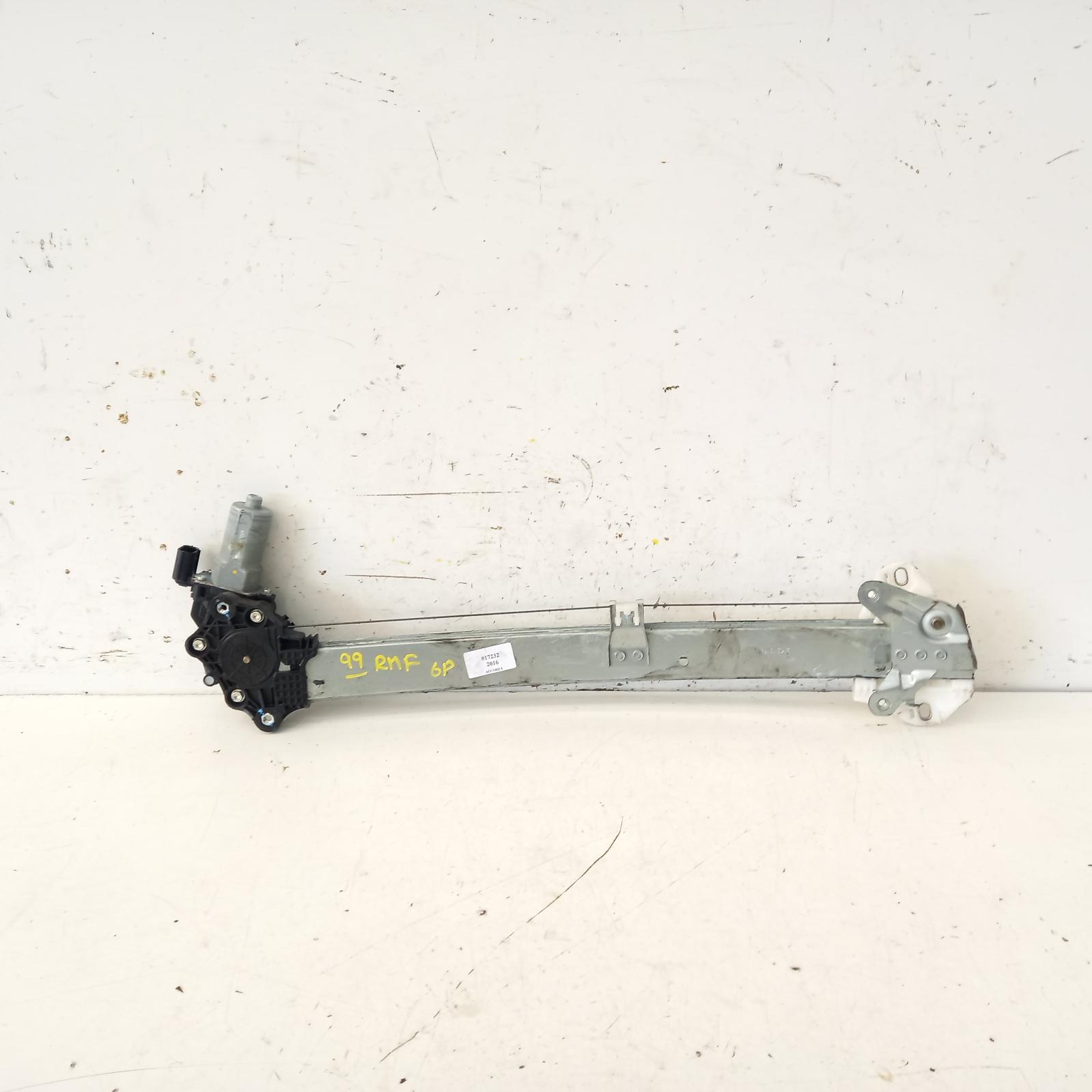 2016 Honda Accord Right Front Window Reg/Motor View Auto part Right Front Window Reg/Motor Honda Accord 2016