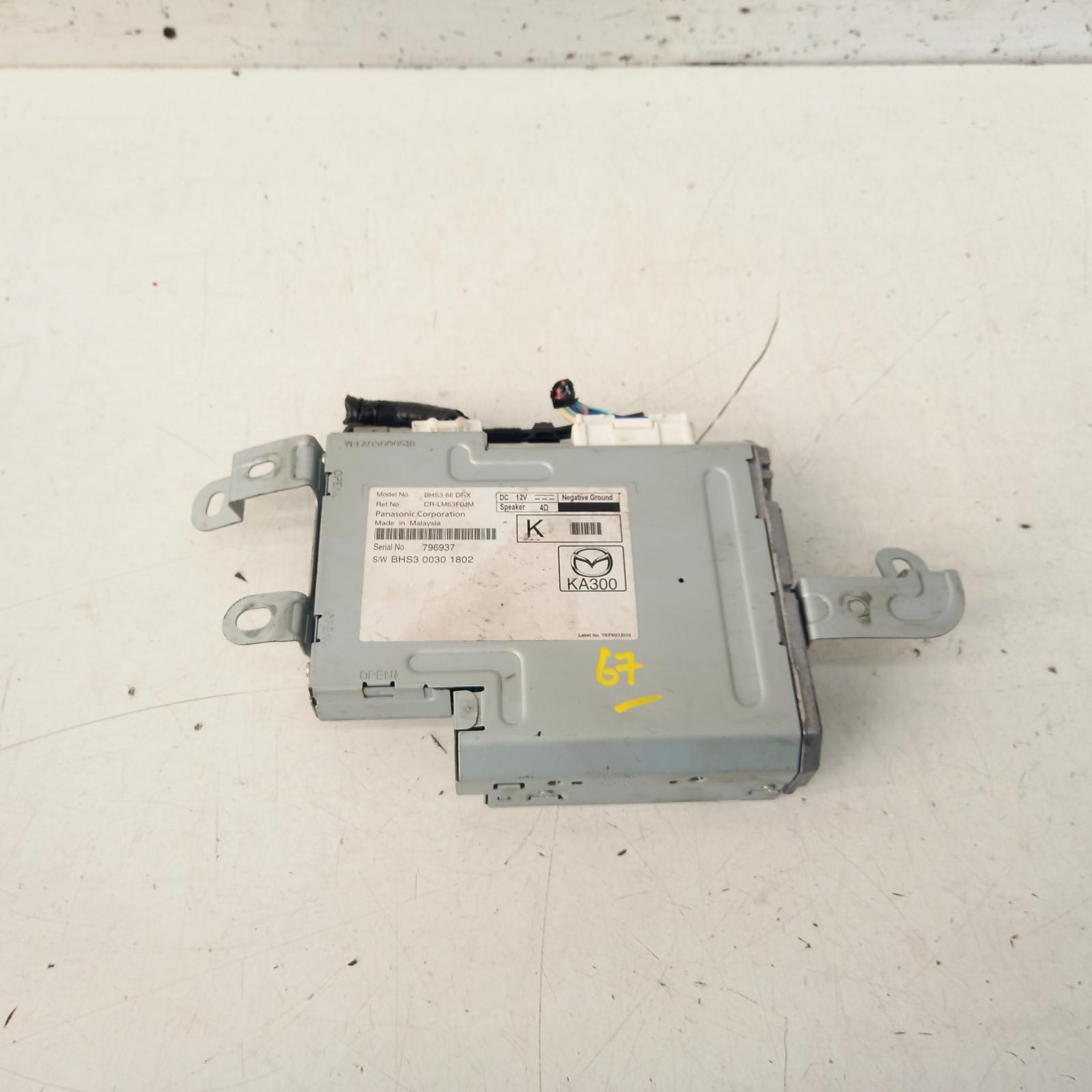 View Auto part Radio/Cd/Dvd/Sat/Tv Mazda 3 2015