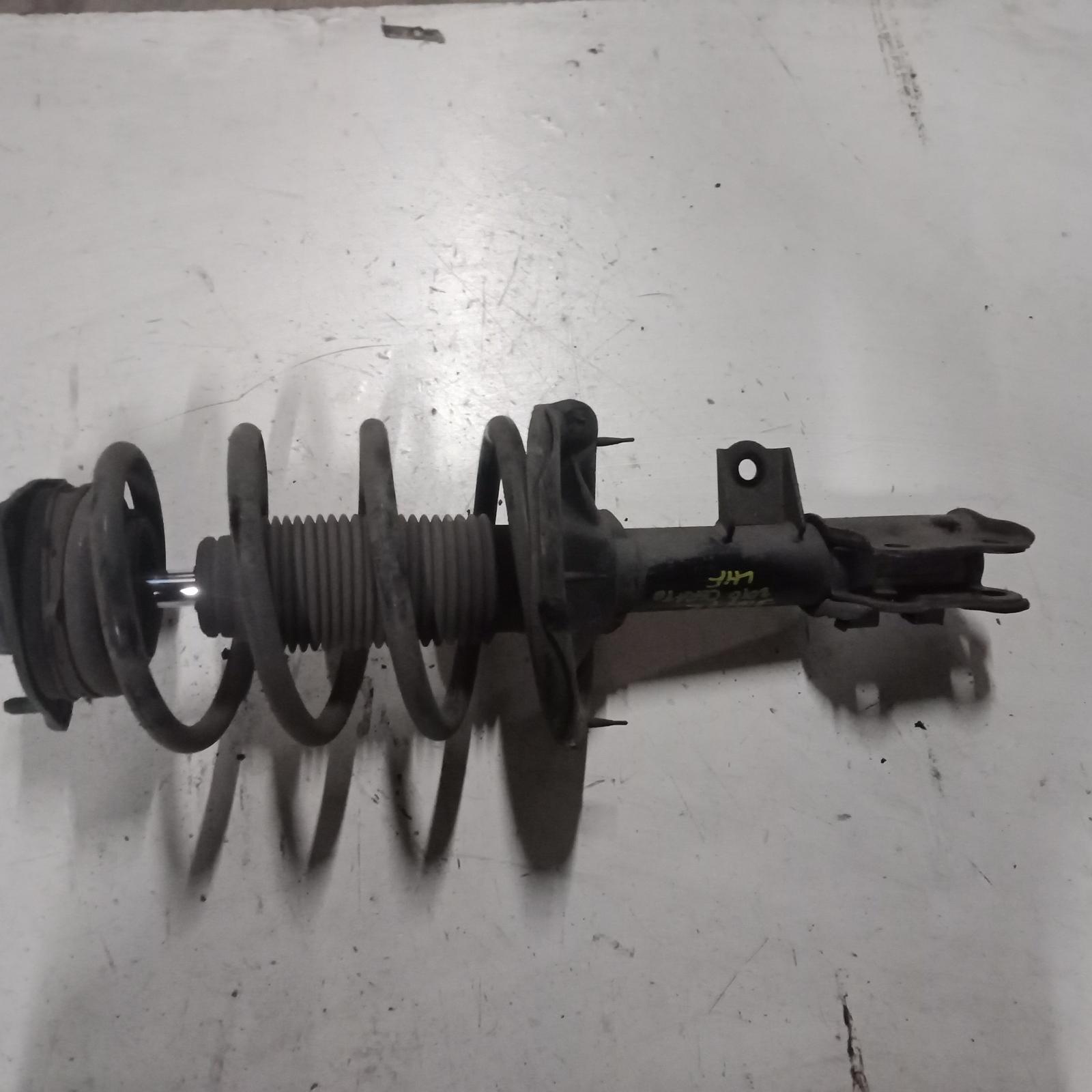 2010 Kia Cerato Left Front Strut View Auto part Left Front Strut Kia Cerato 2010
