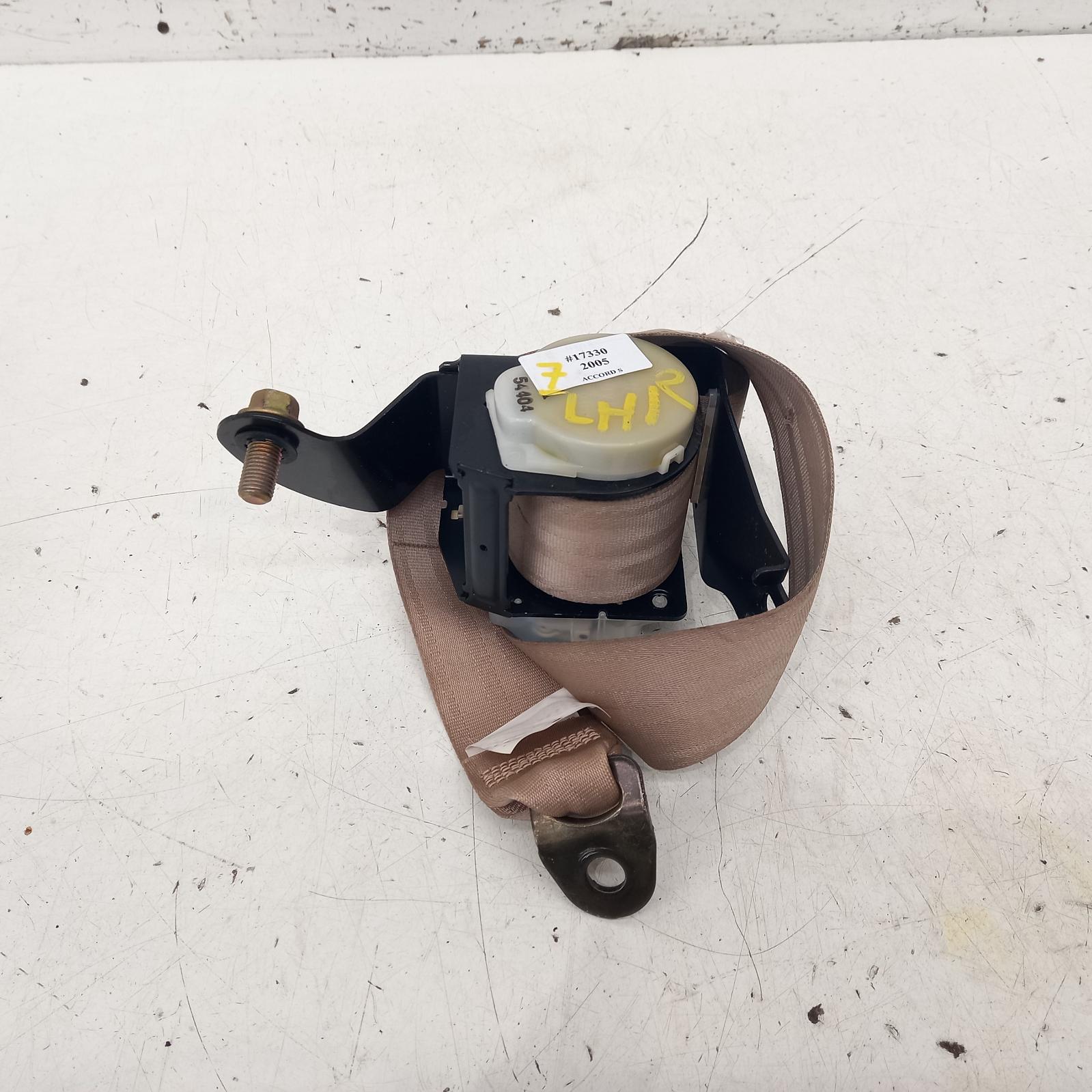 View Auto part Seatbelt/Stalk Honda Accord 2005