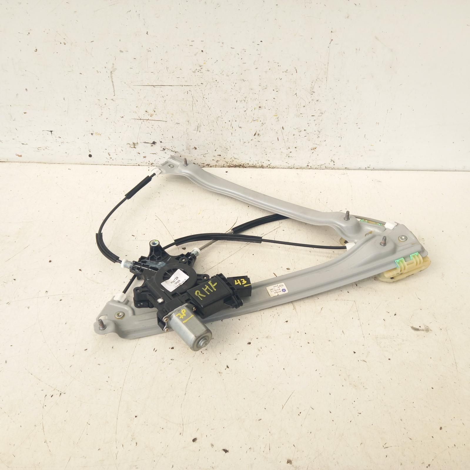 View Auto part Right Front Window Reg/Motor Holden Commodore 2020
