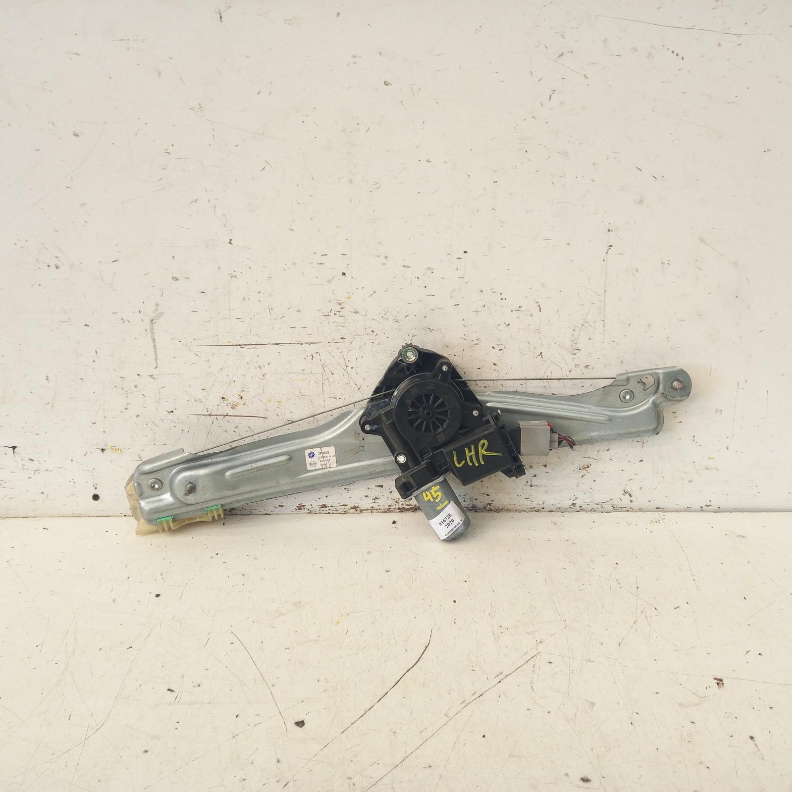 2020 Holden Commodore Left Rear Wnd Reg/Motor View Auto part Left Rear Wnd Reg/Motor Holden Commodore 2020