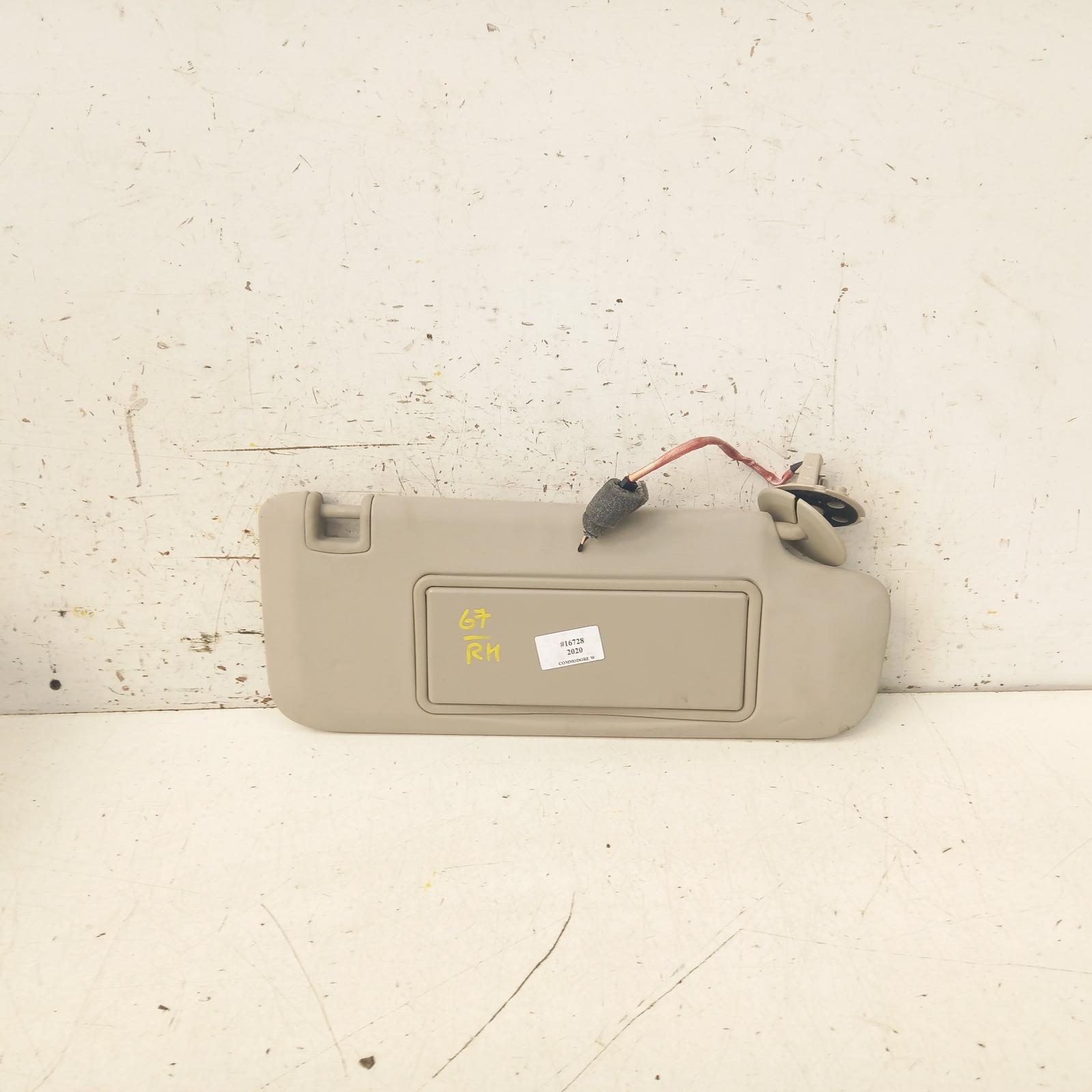 View Auto part Sunvisor Holden Commodore 2020
