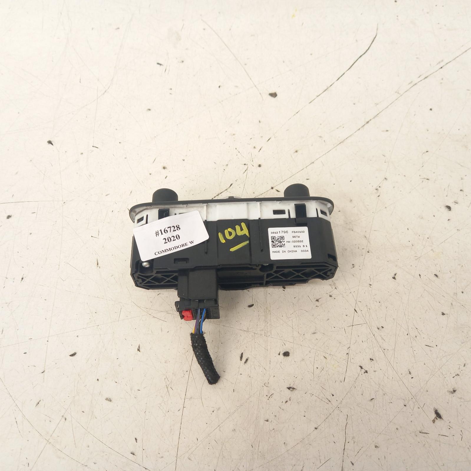 View Auto part Combination Switch Holden Commodore 2020