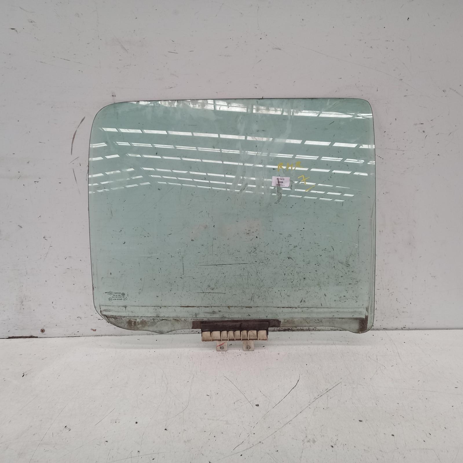 View Auto part Right Rear Door Window Holden Colorado 2008