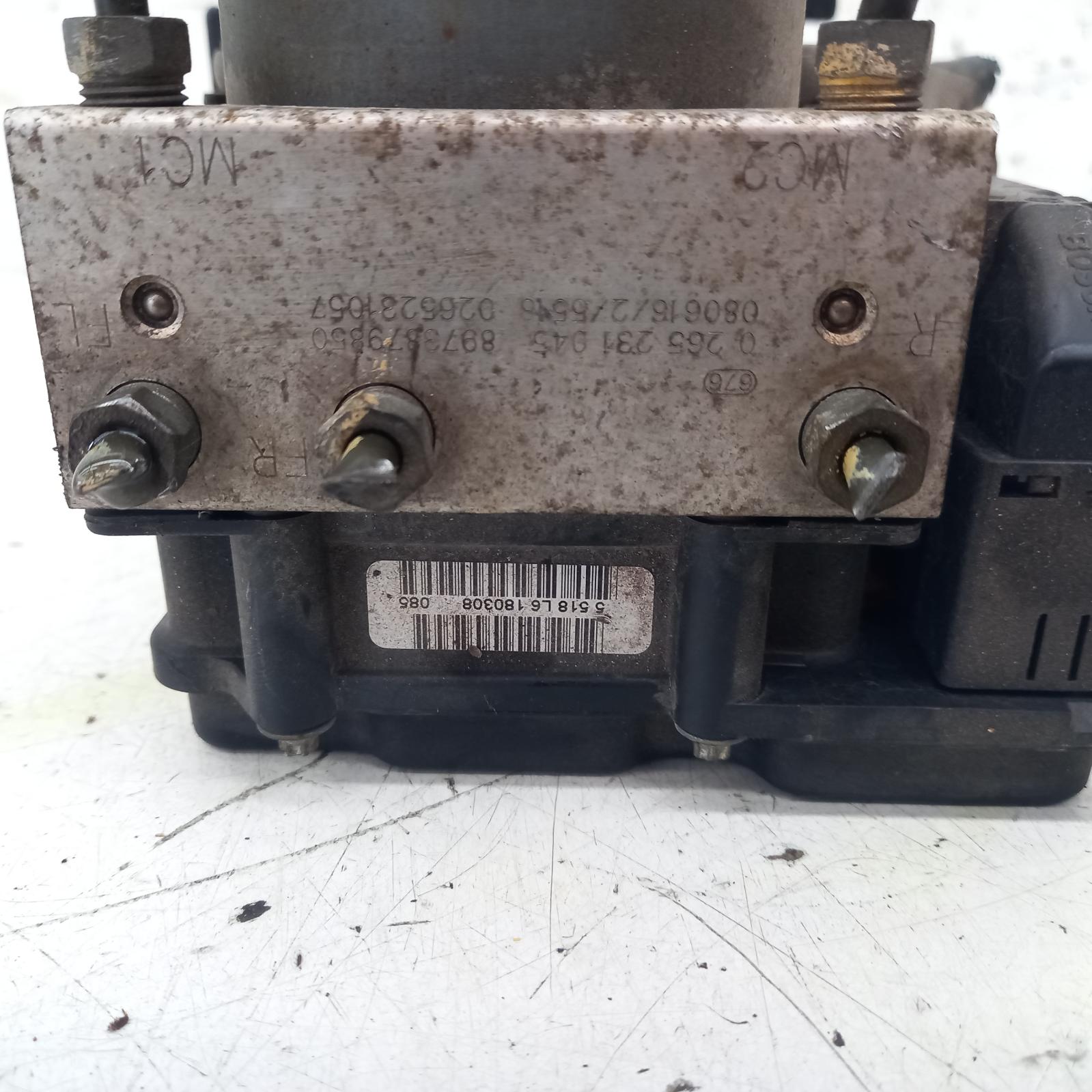 View Auto part Abs Pump/Modulator Holden Colorado 2008