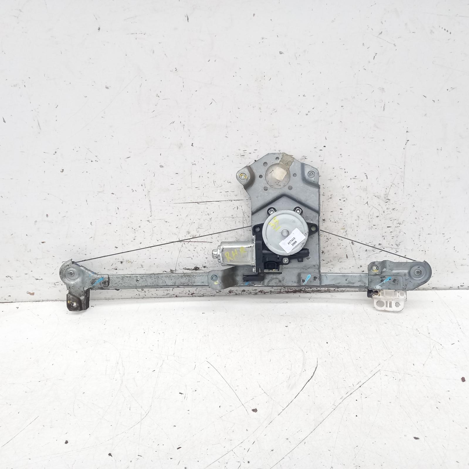 View Auto part Right Rear Wnd Reg/Motor Holden Colorado 2008
