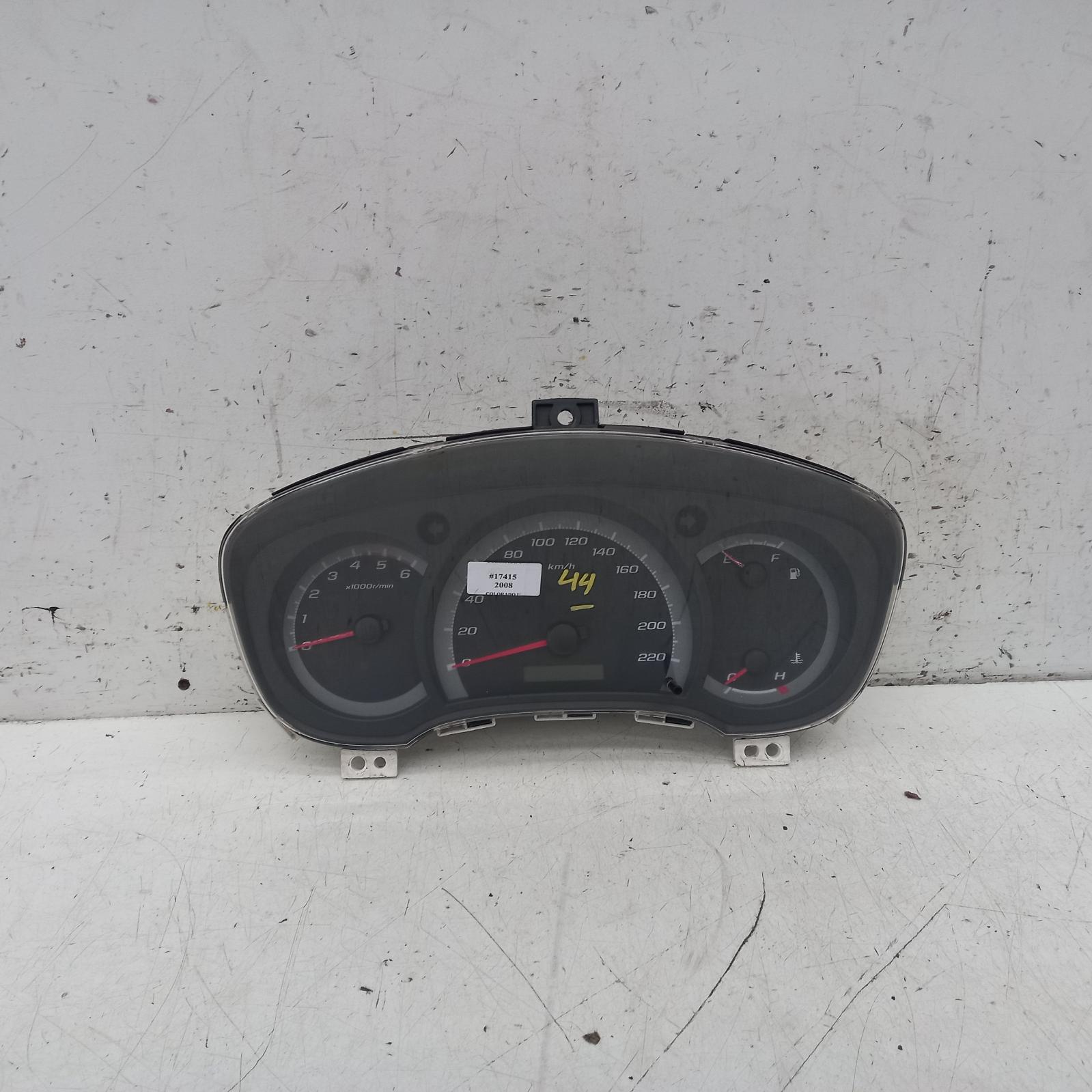 View Auto part Instrument Cluster Holden Colorado 2008