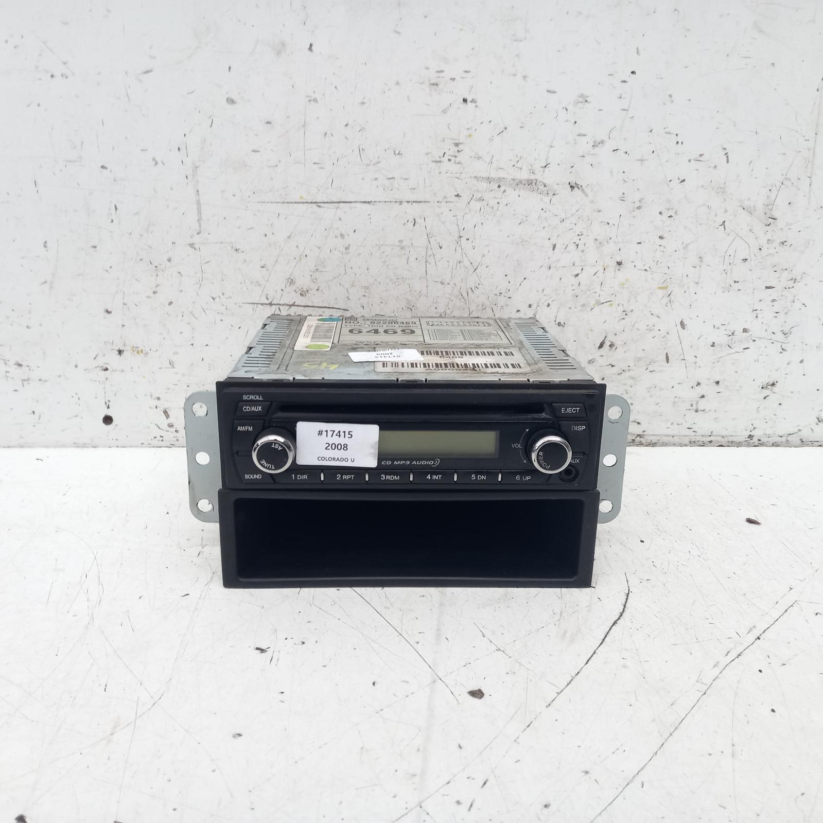 View Auto part Radio/Cd/Dvd/Sat/Tv Holden Colorado 2008