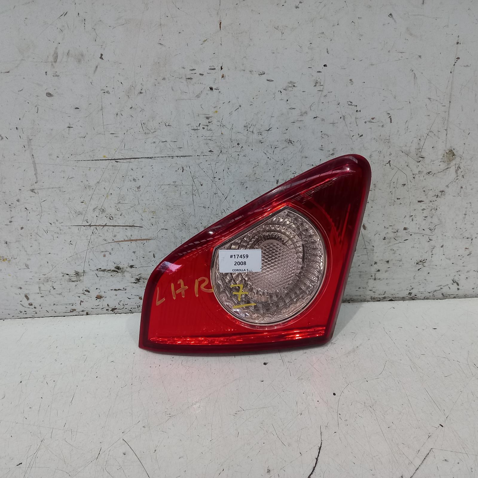 View Auto part Rear Garnish Toyota Corolla 2008