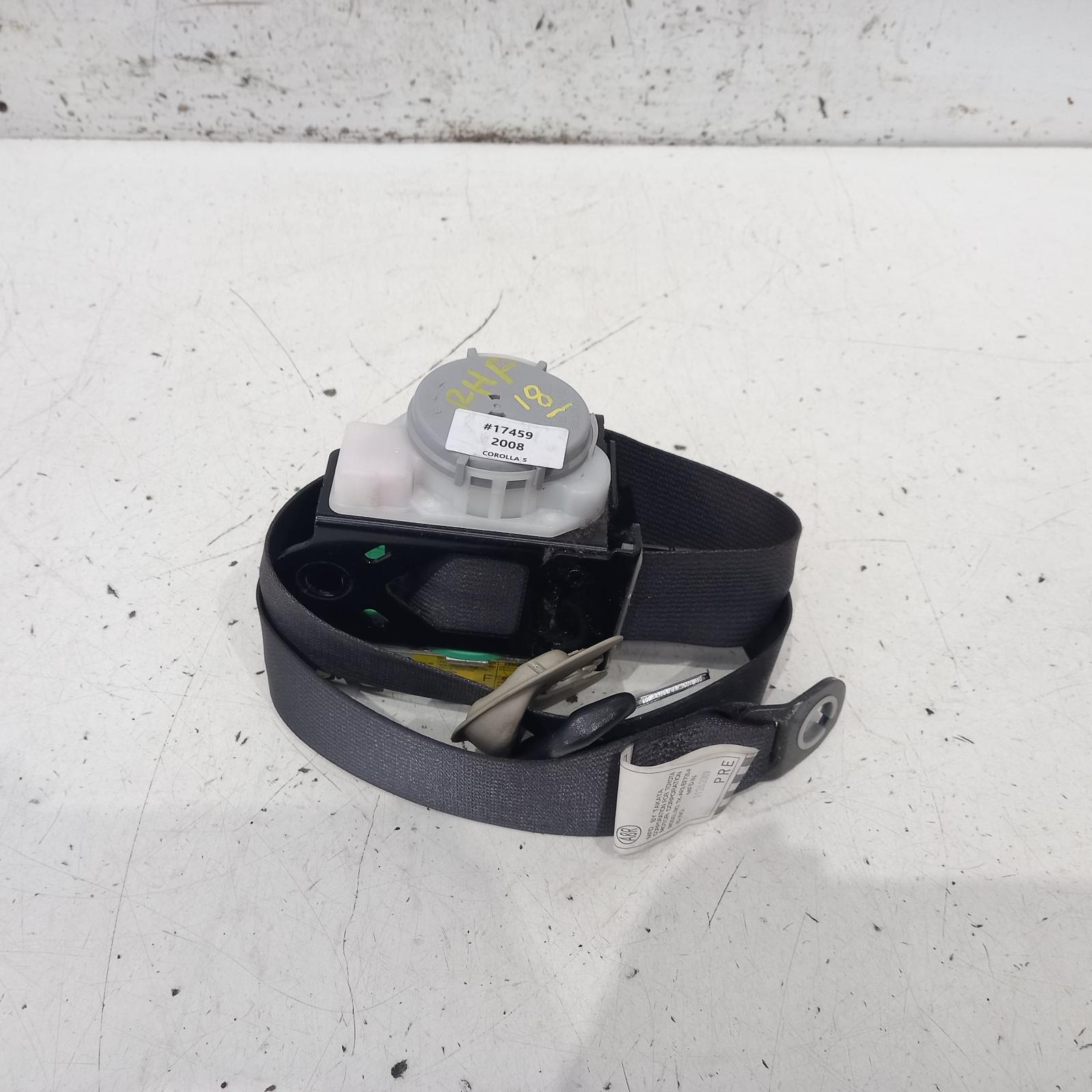 View Auto part Seatbelt/Stalk Toyota Corolla 2008