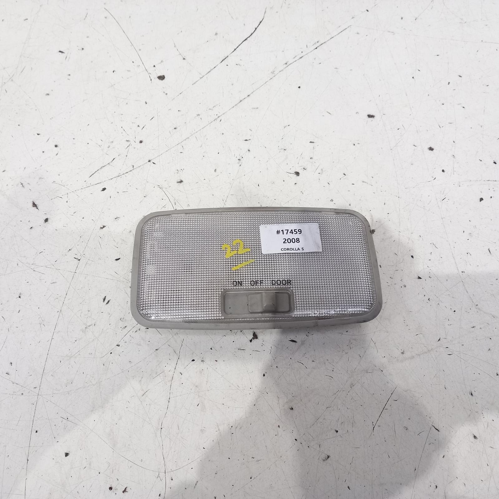 View Auto part Courtesy Light Toyota Corolla 2008