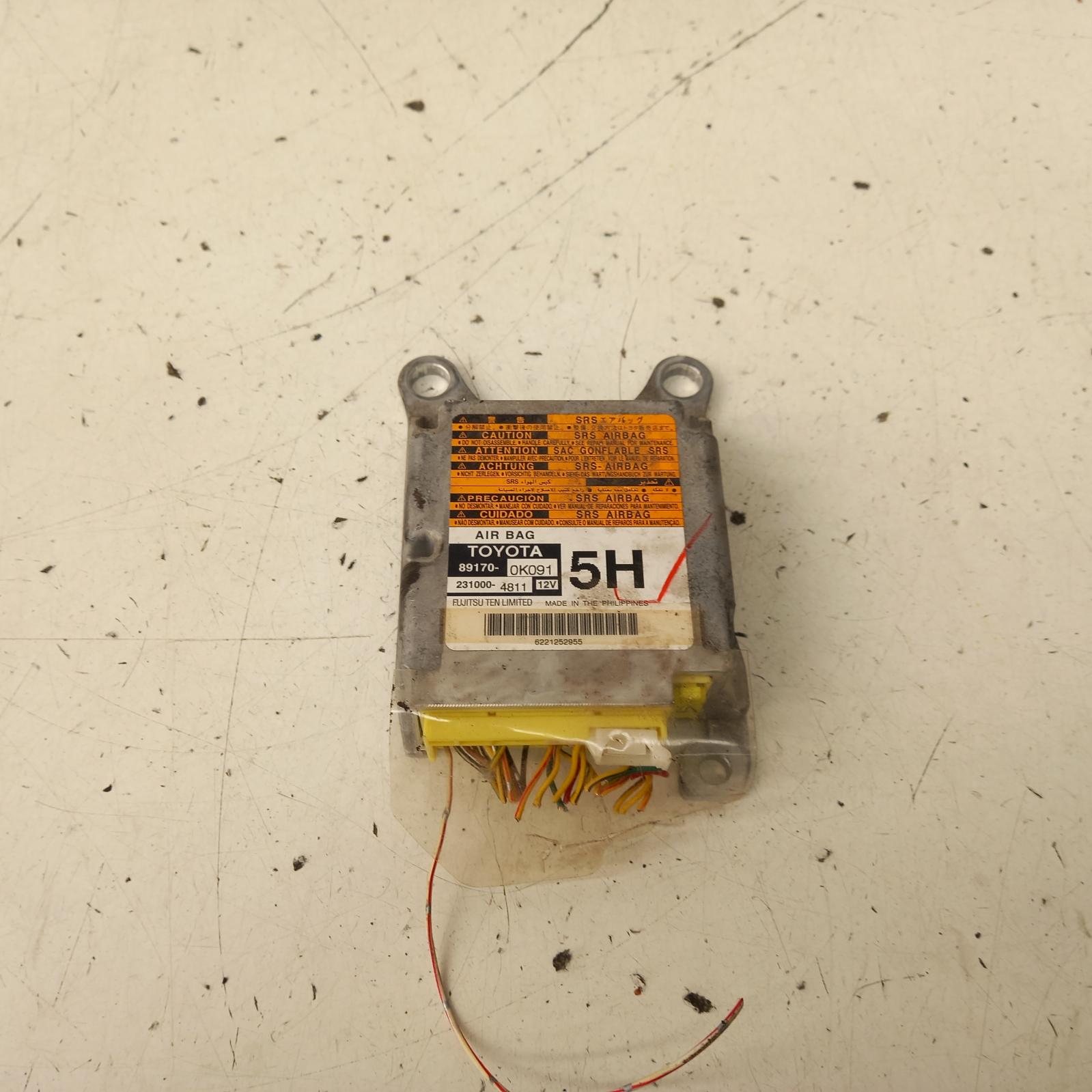 Airbag Module/Sensor Hilux Toyota 2012