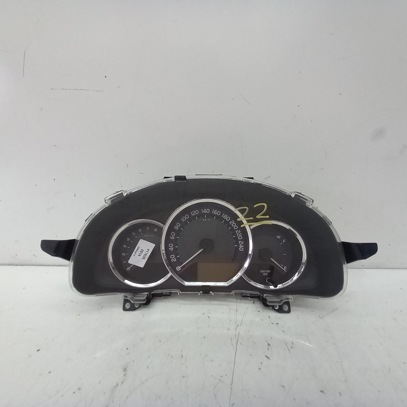 View Auto part Instrument Cluster Toyota Corolla 2014