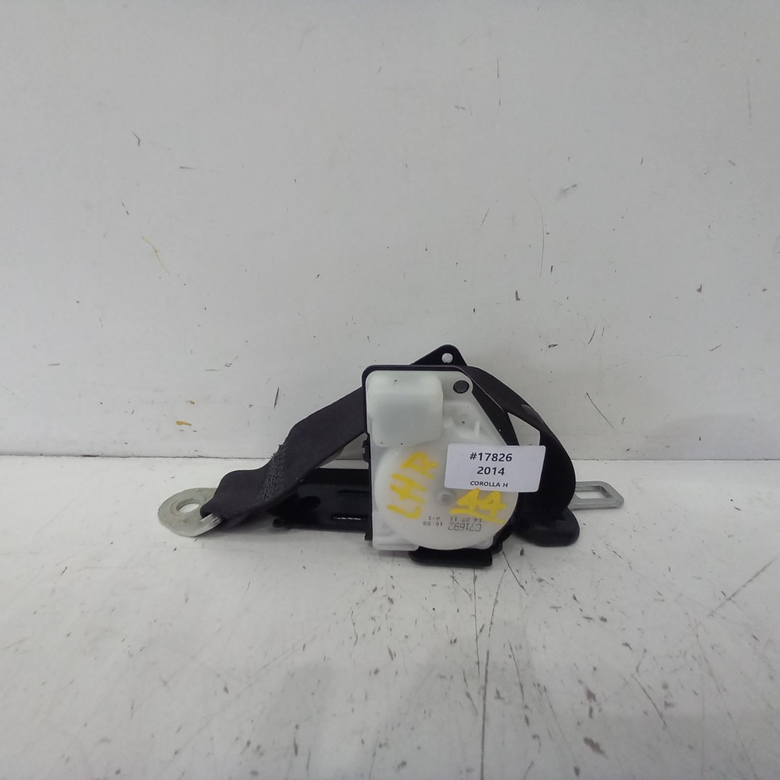 View Auto part Seatbelt/Stalk Toyota Corolla 2014