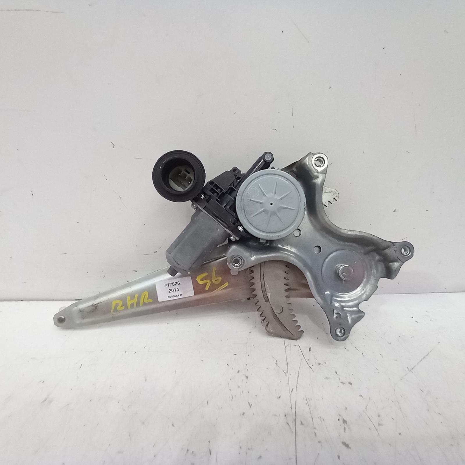 View Auto part Right Rear Wnd Reg/Motor Toyota Corolla 2014