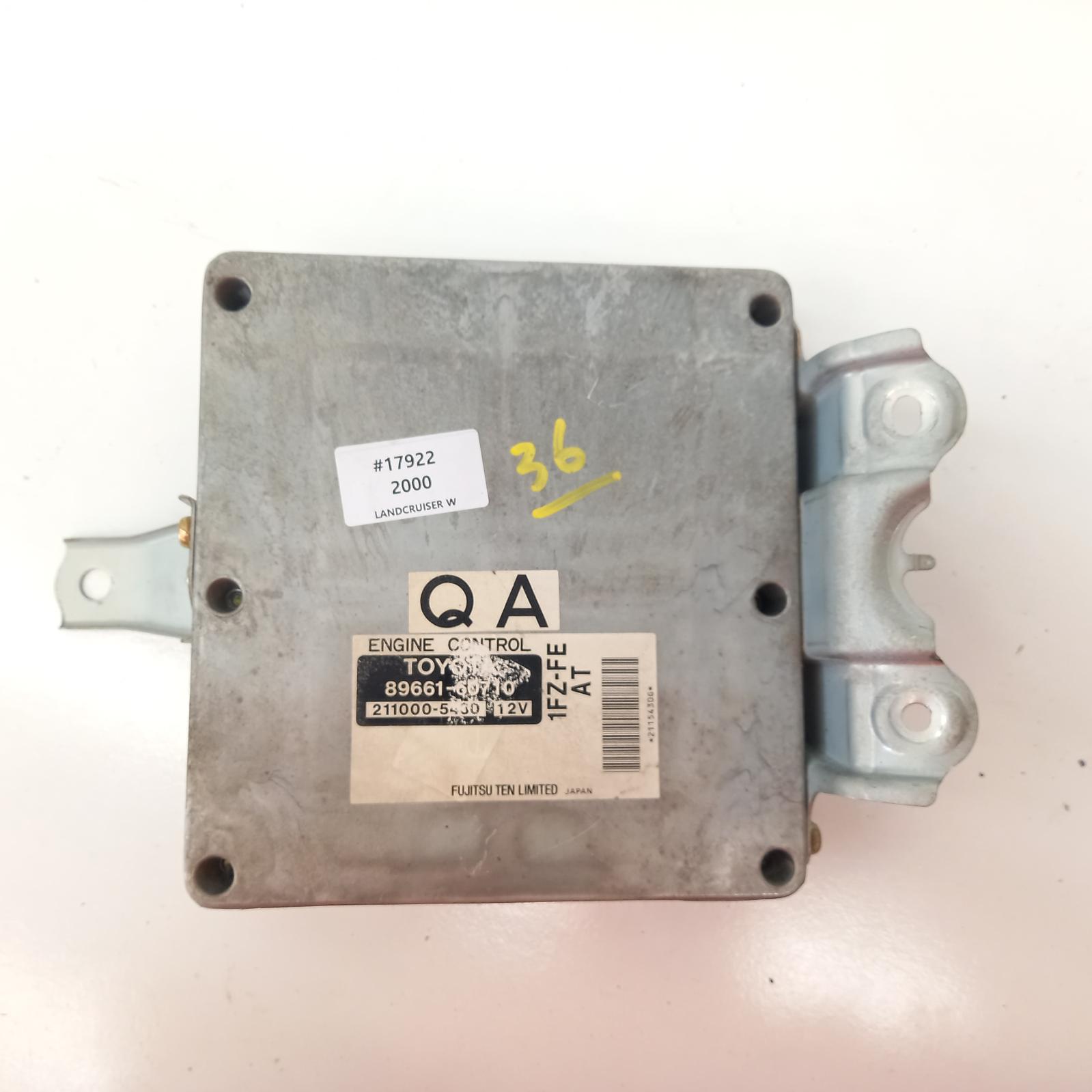 View Auto part Ecu Toyota Landcruiser 2000
