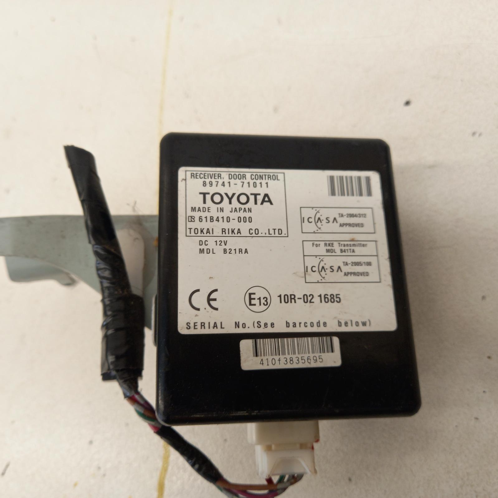View Auto part Misc Switch/Relay Toyota Hilux 2008