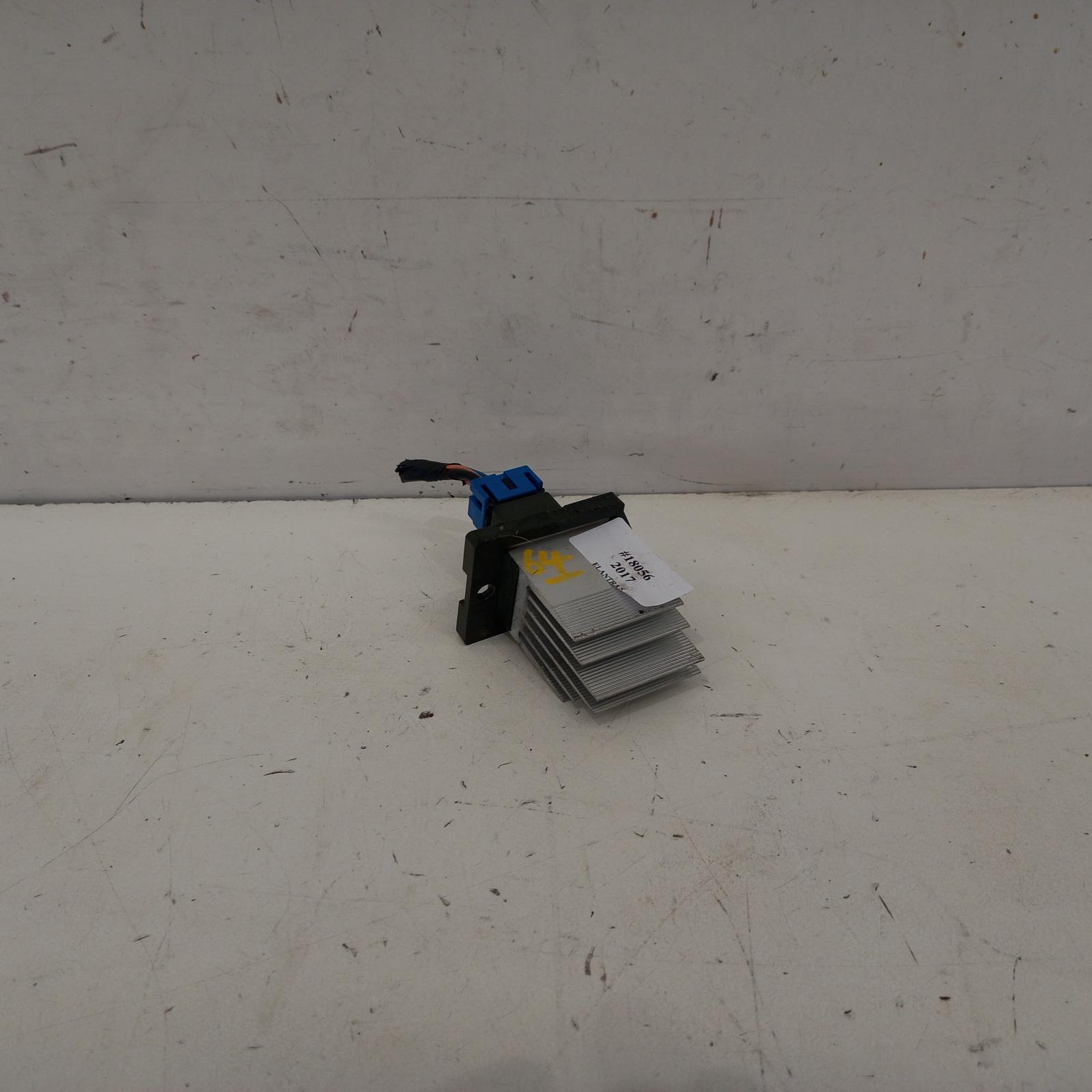 View Auto part Fan Speed Resistor Hyundai Elantra 2017