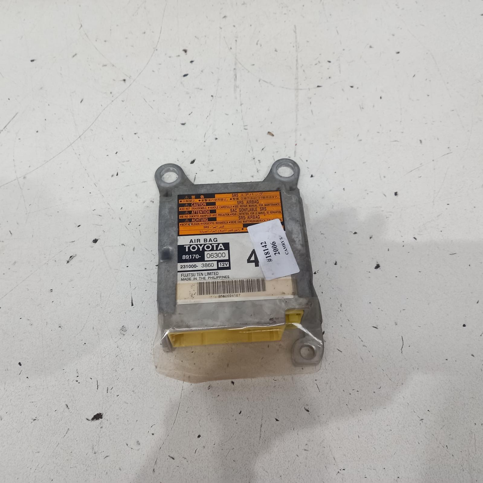 Airbag Module/Sensor Camry Toyota 2006