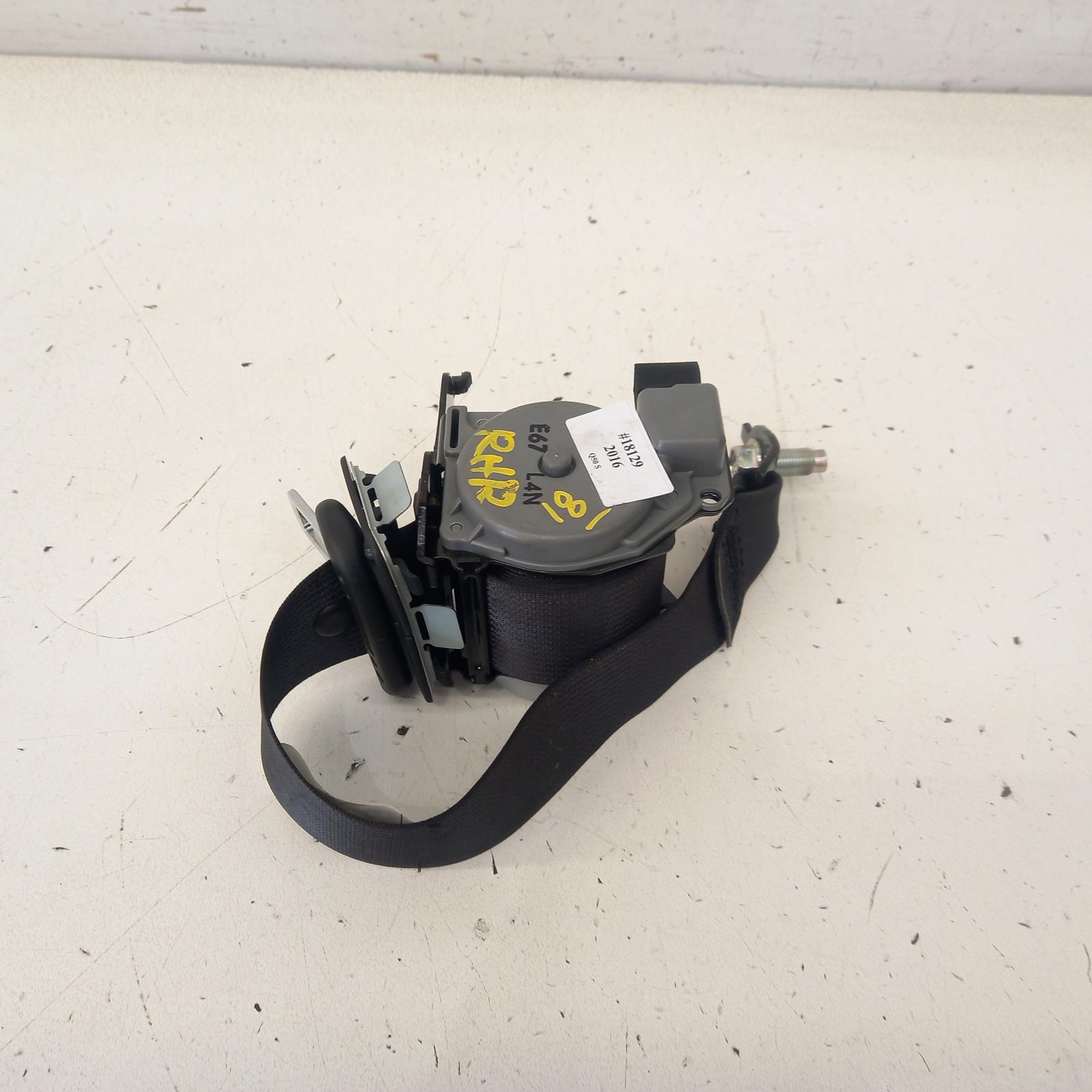 View Auto part Seatbelt/Stalk Infiniti Q50 2016