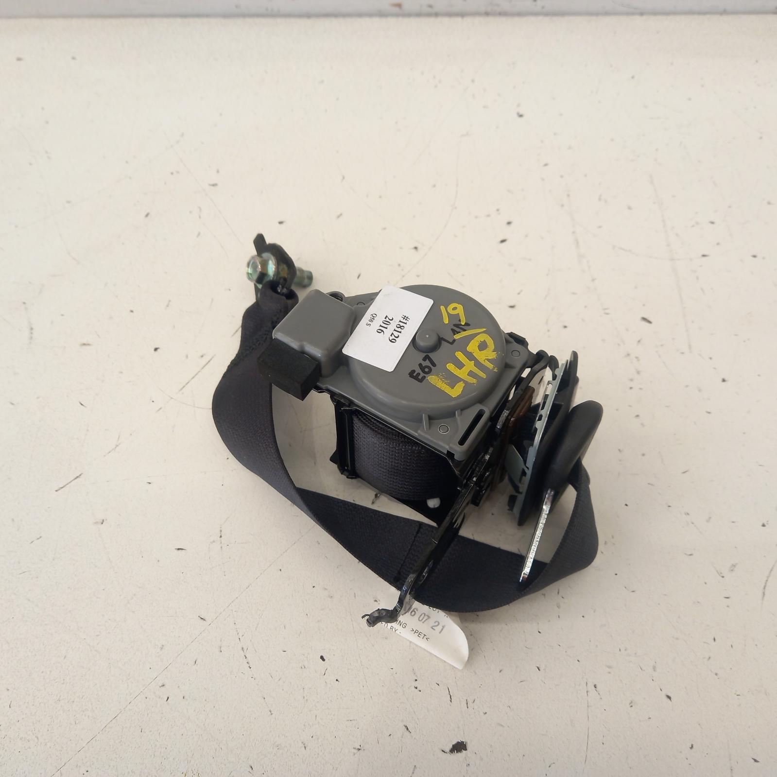 View Auto part Seatbelt/Stalk Infiniti Q50 2016