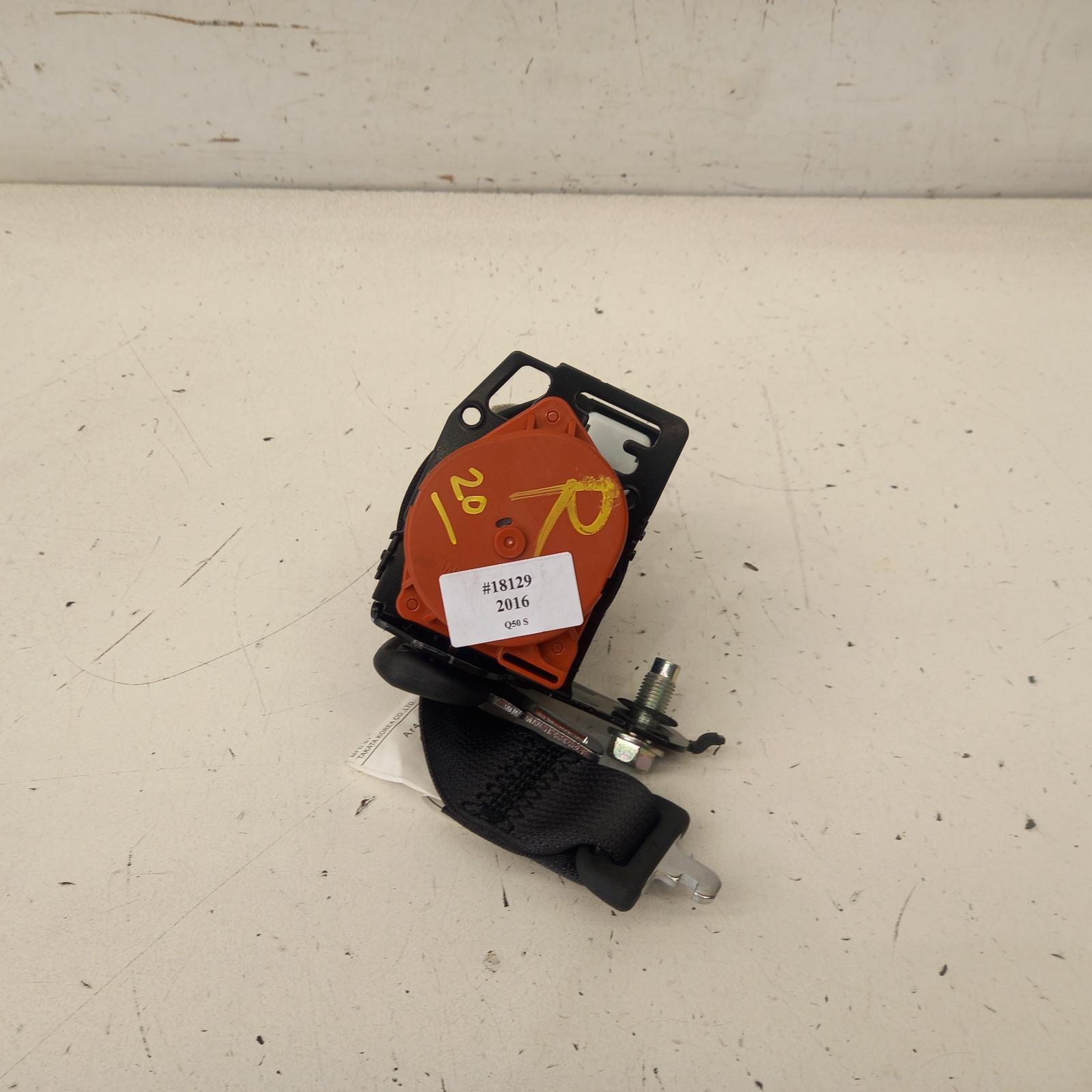 View Auto part Seatbelt/Stalk Infiniti Q50 2016