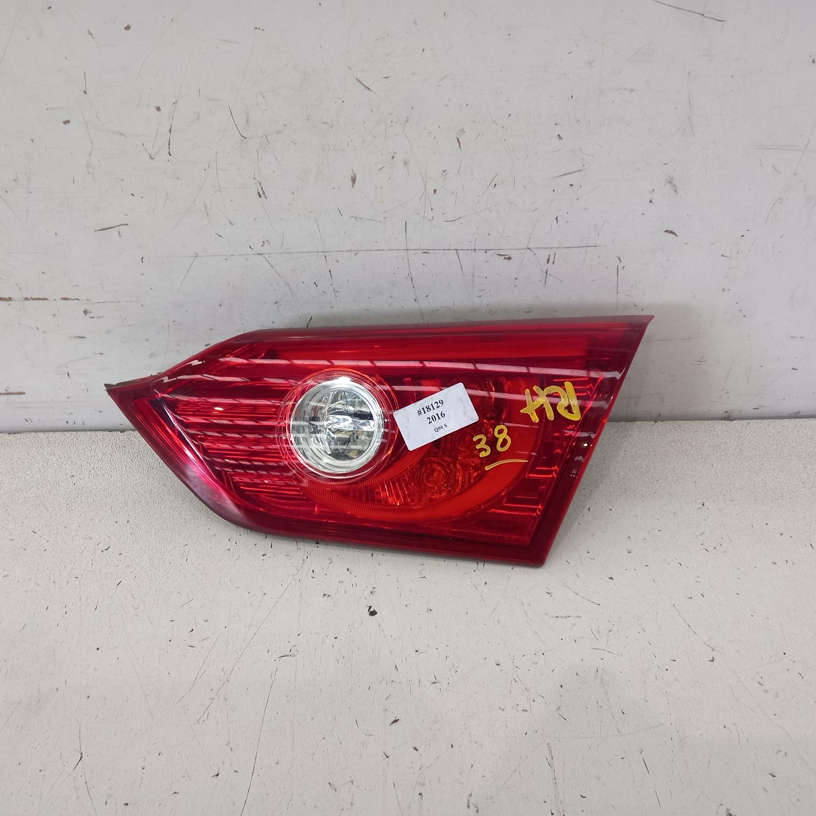 View Auto part Rear Garnish Infiniti Q50 2016