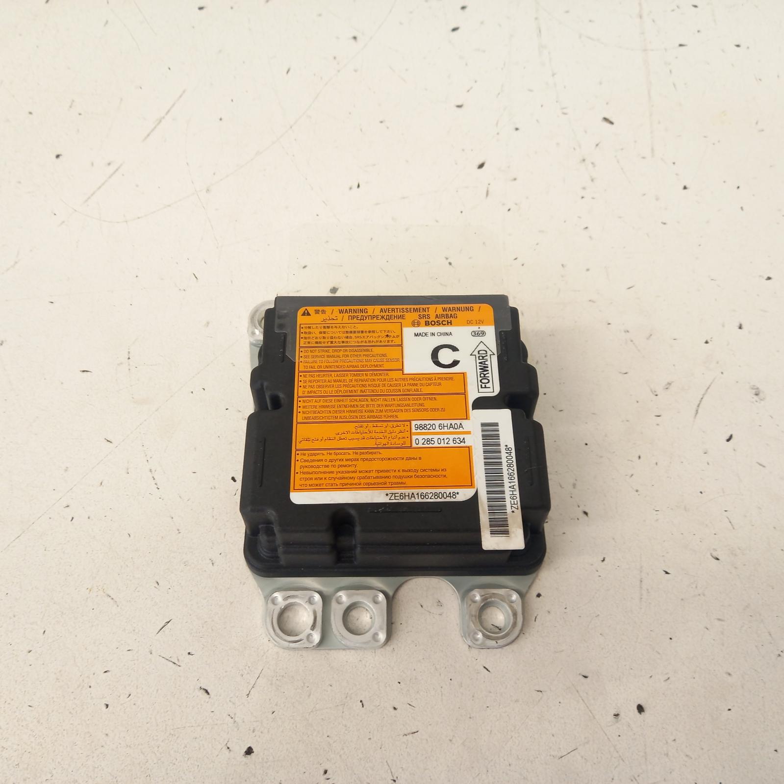 View Auto part Airbag Module/Sensor Infiniti Q50 2016