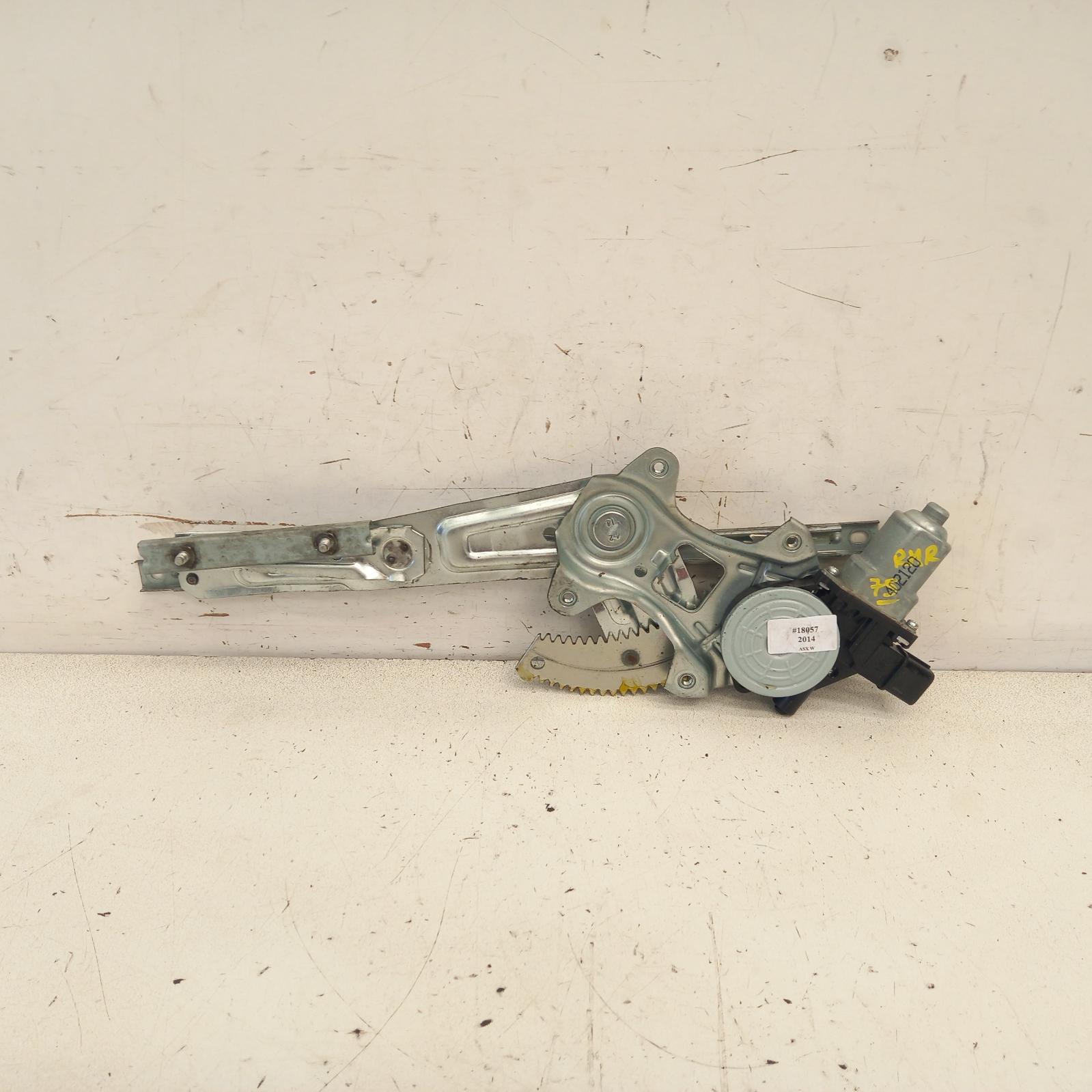 View Auto part Right Rear Wnd Reg/Motor Mitsubishi Asx 2014