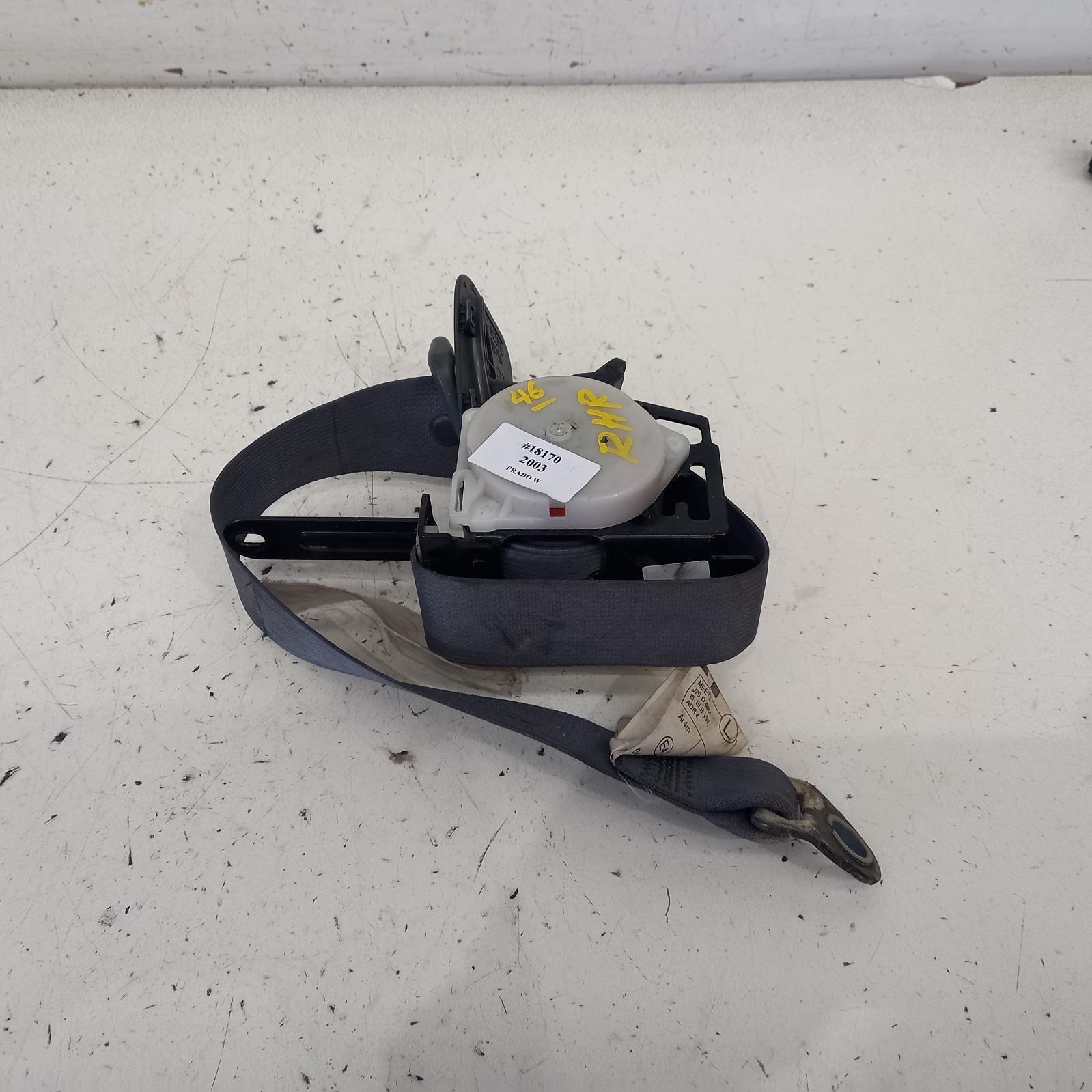 View Auto part Seatbelt/Stalk Toyota Prado 2003