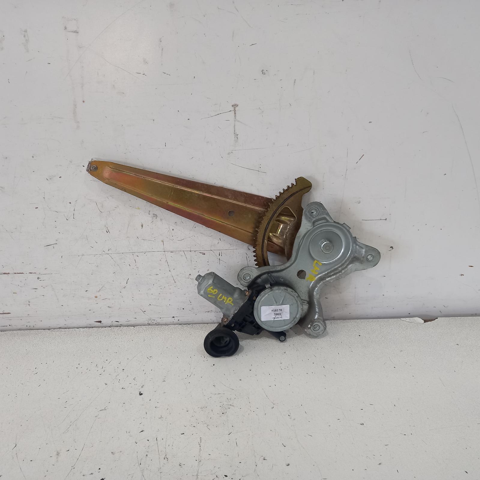 View Auto part Left Rear Wnd Reg/Motor Toyota Prado 2003
