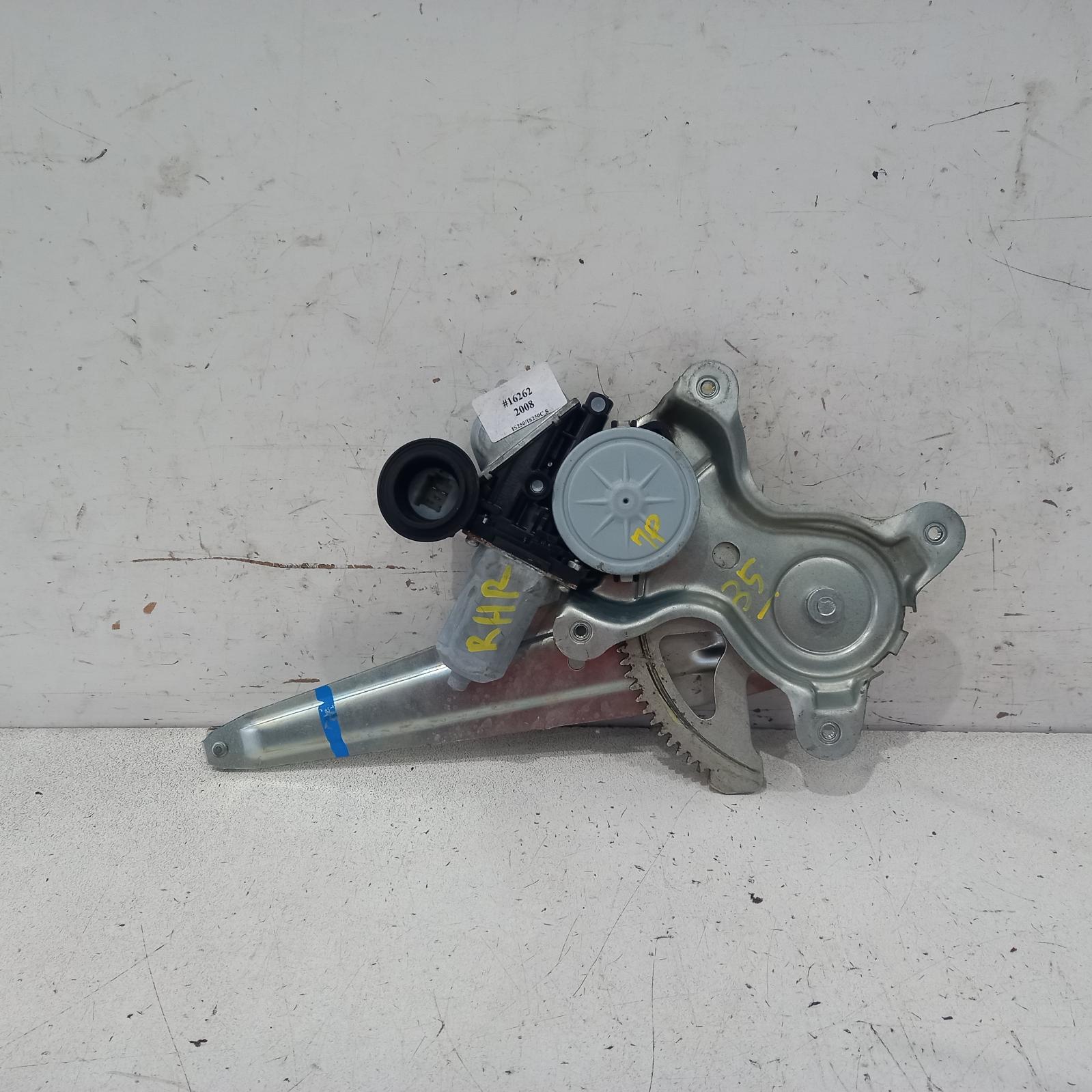 View Auto part Right Rear Wnd Reg/Motor Lexus Is250/is250c 2008