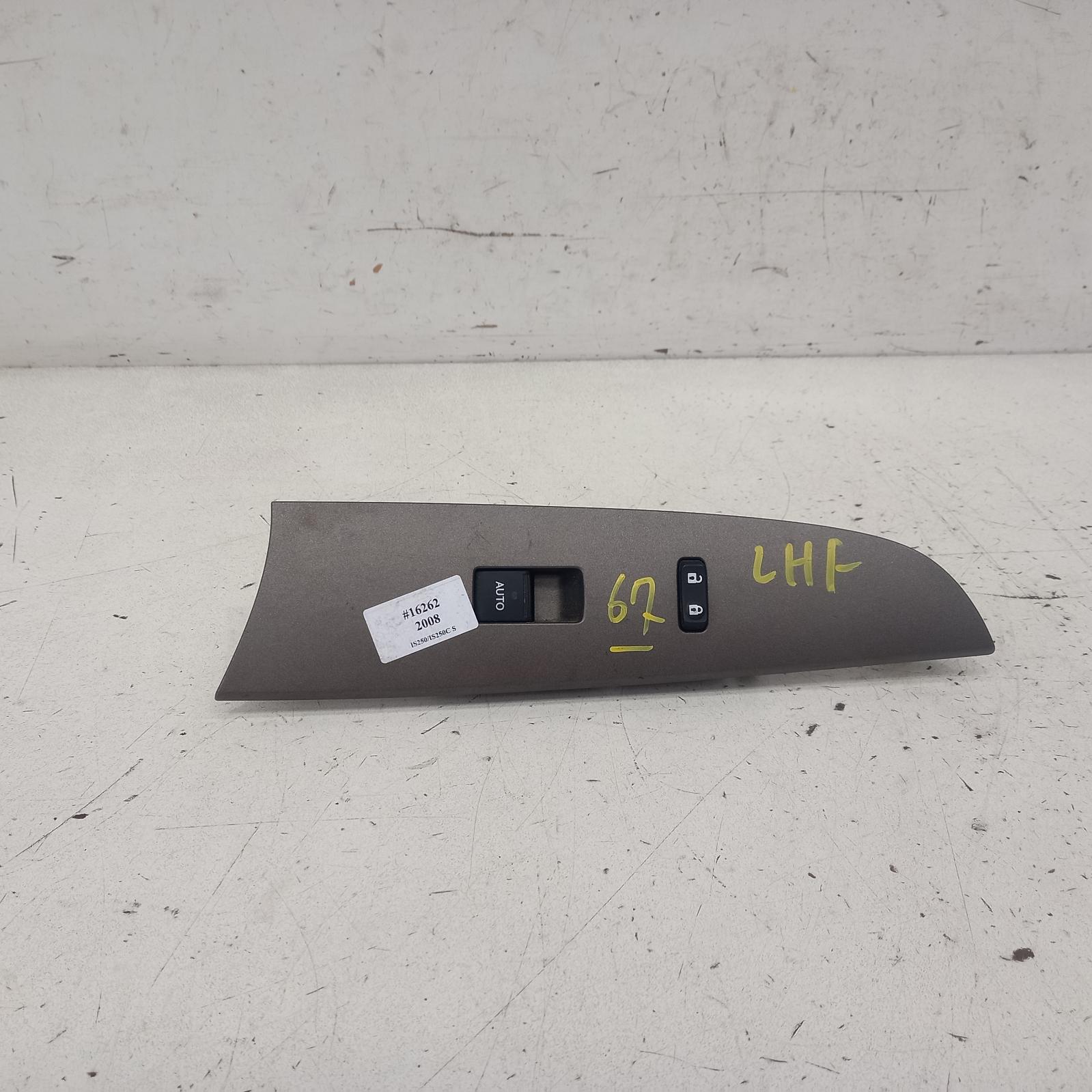 View Auto part Pwr Dr Wind Switch Lexus Is250/is250c 2008