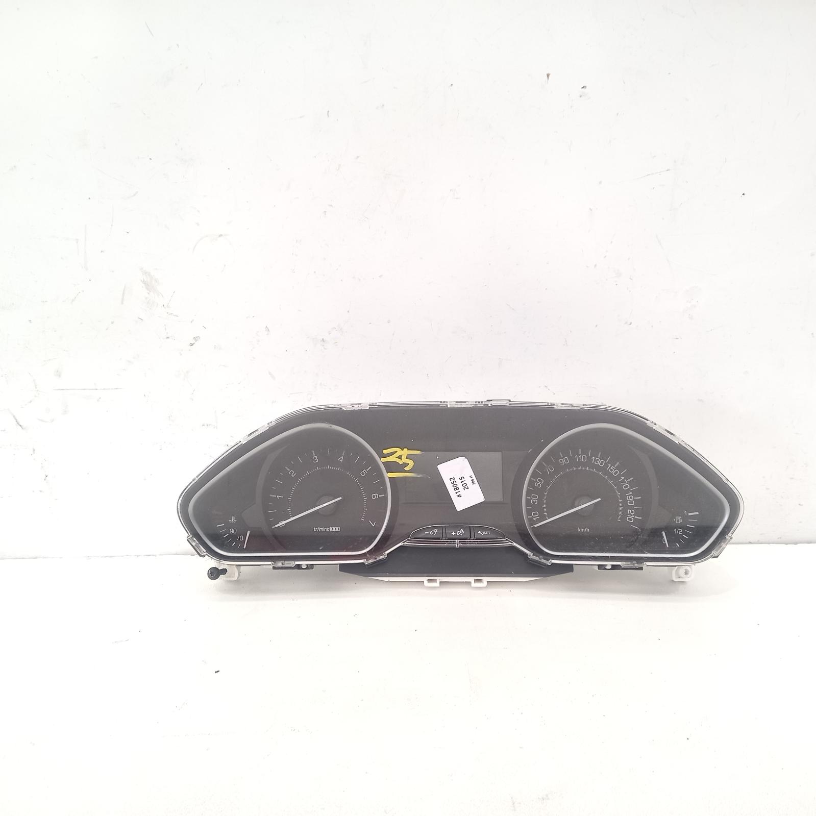 View Auto part Instrument Cluster Peugeot 208 2015