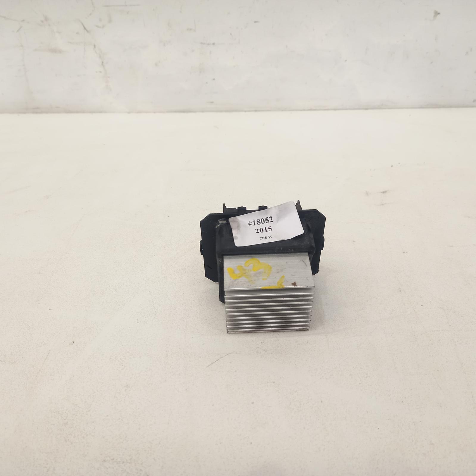 2015 Peugeot 208 Fan Speed Resistor View Auto part Fan Speed Resistor Peugeot 208 2015