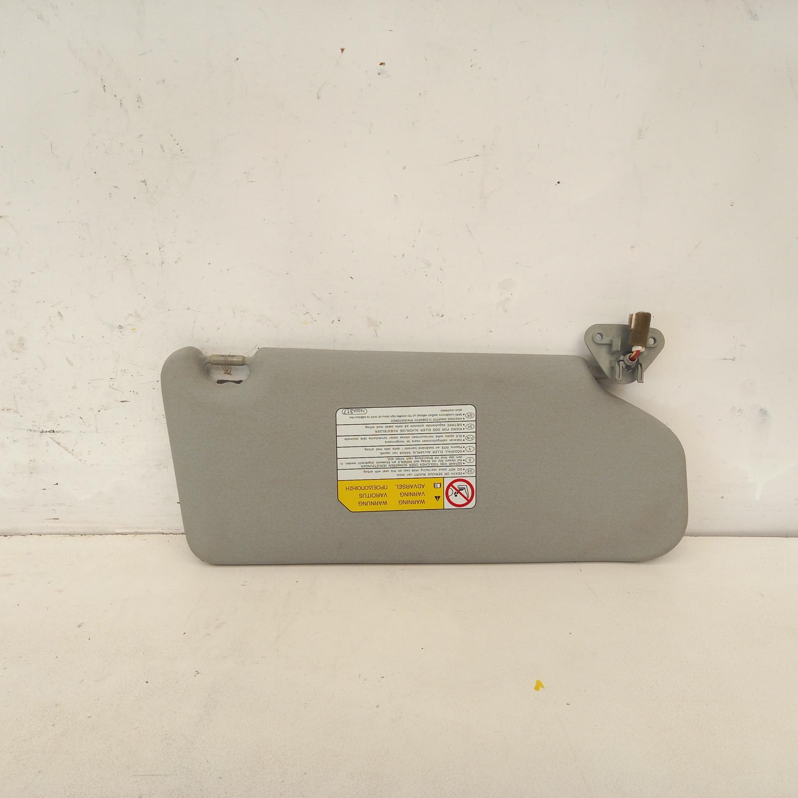 2011 Mitsubishi Outlander Sunvisor View Auto part Sunvisor Mitsubishi Outlander 2011