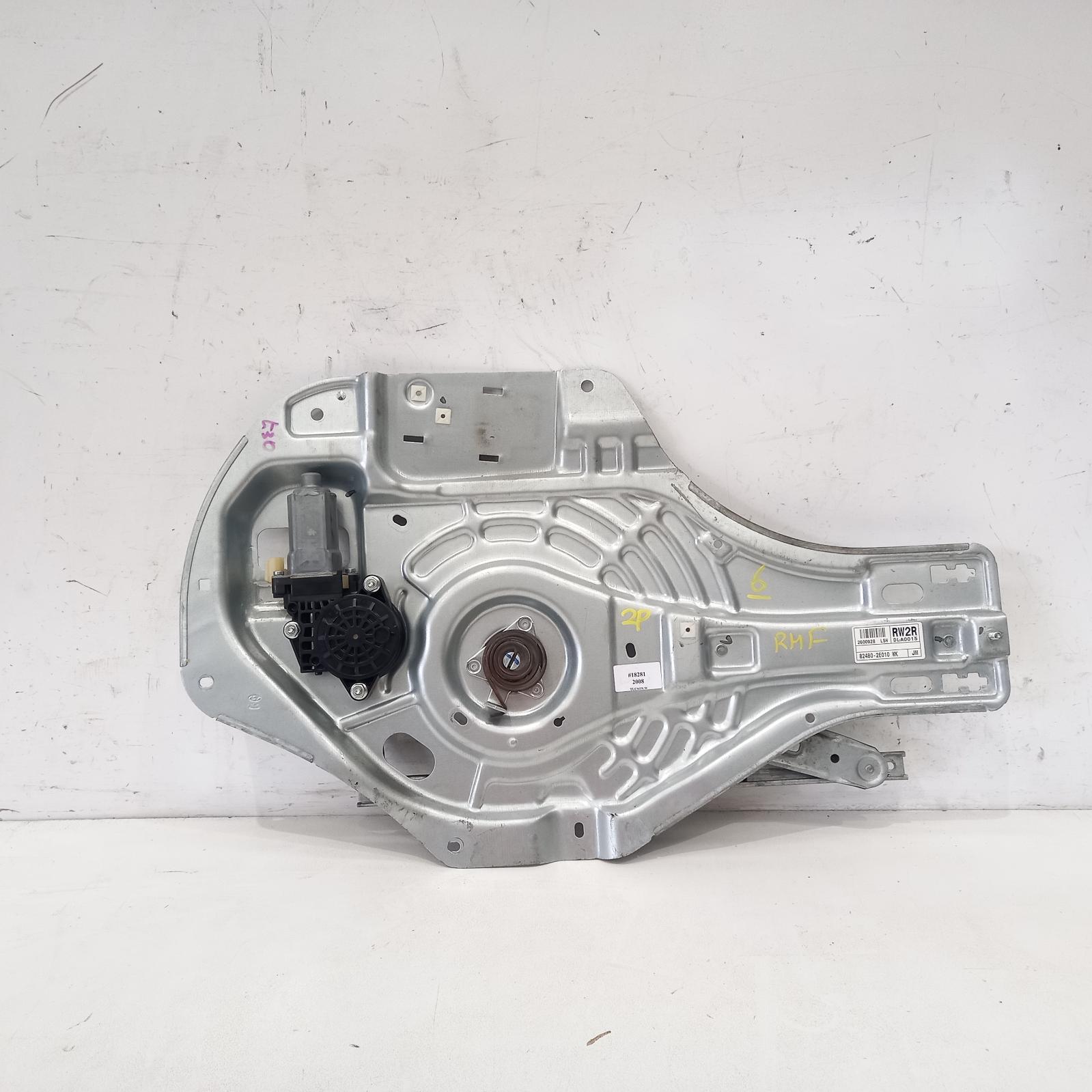 View Auto part Right Front Window Reg/Motor Hyundai Tucson 2008