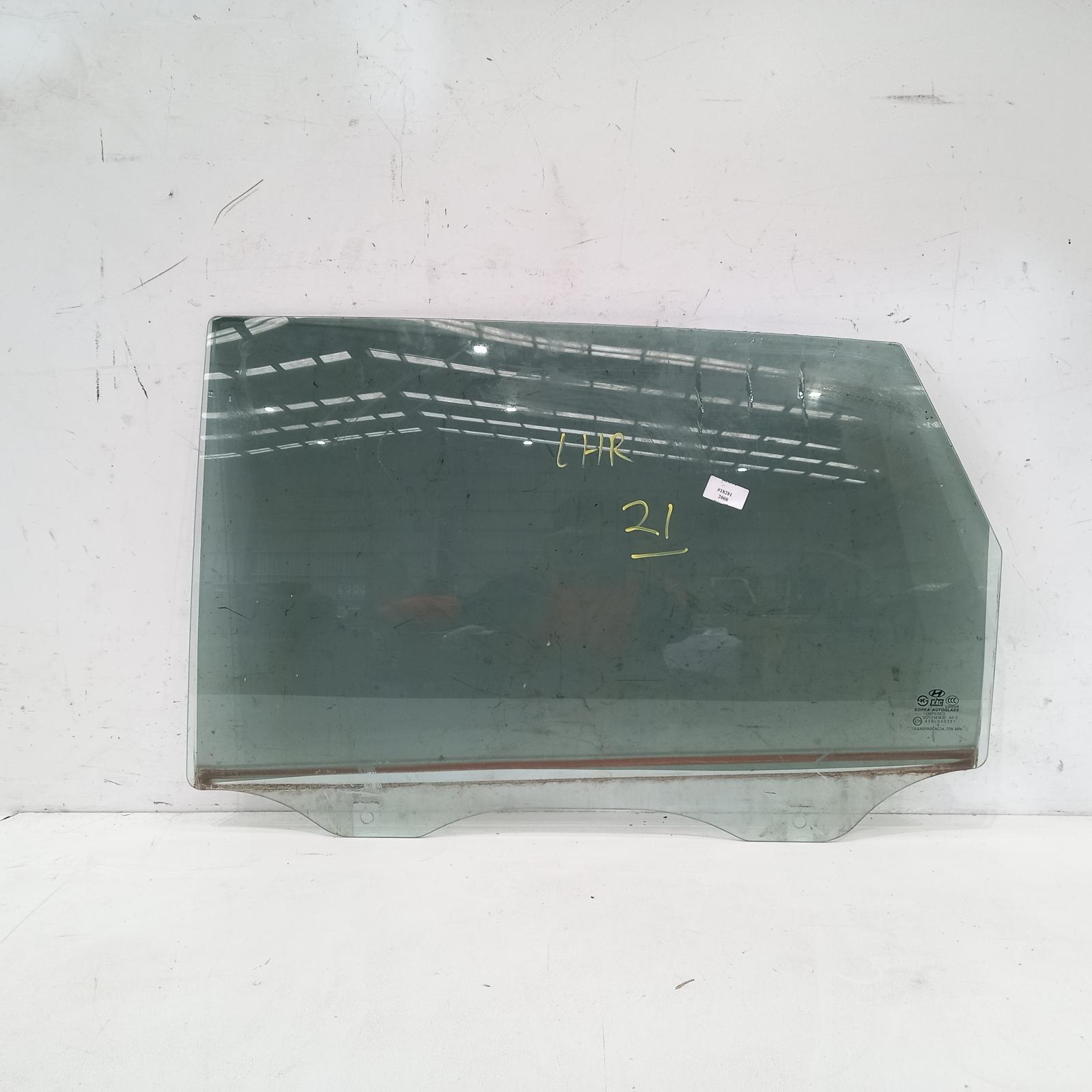View Auto part Left Rear Door Window Hyundai Tucson 2008