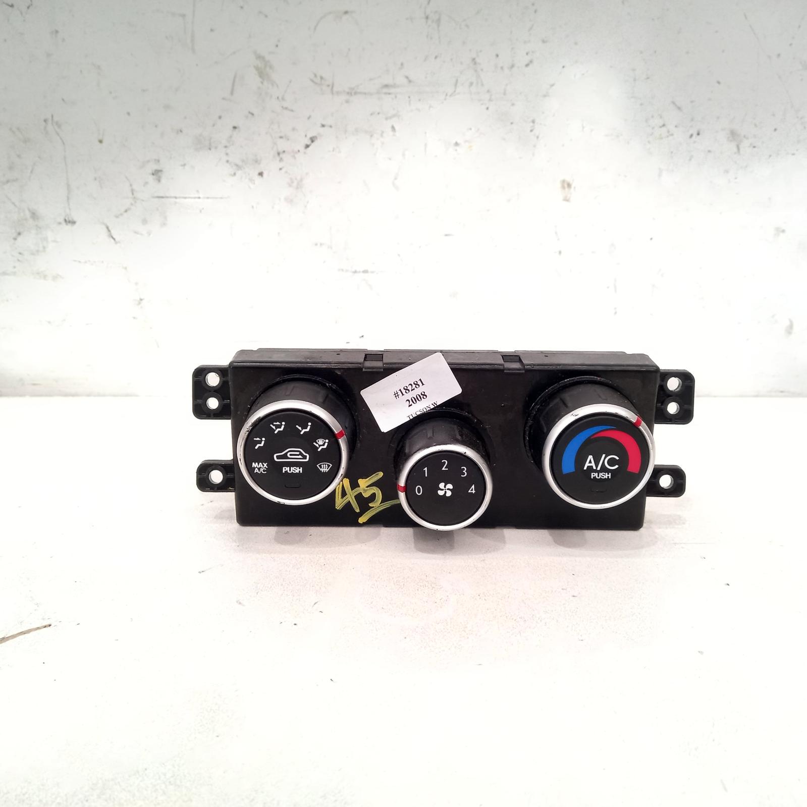 View Auto part Heater/Ac Controls Hyundai Tucson 2008