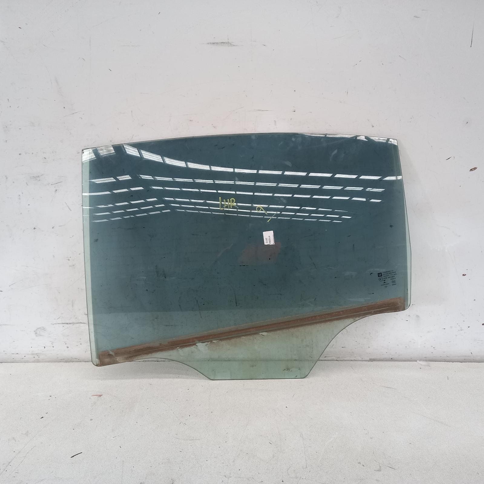 View Auto part Left Rear Door Window Holden Commodore 2012