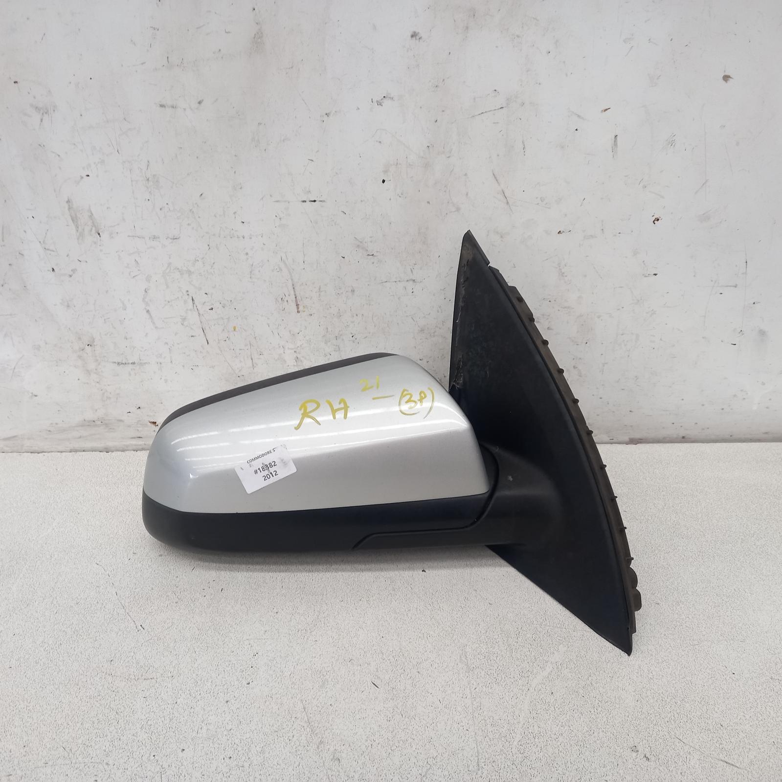 View Auto part Right Door Mirror Holden Commodore 2012