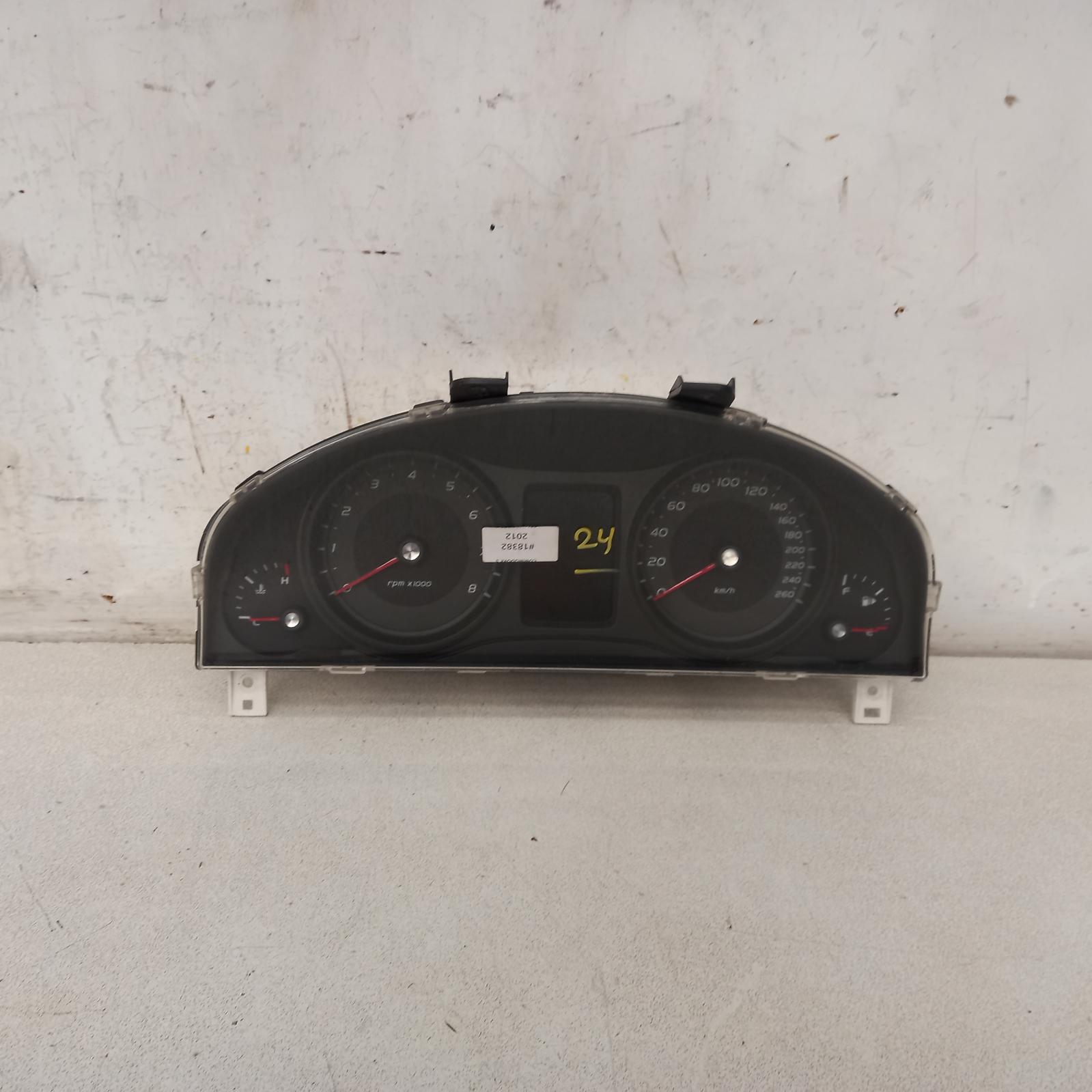 View Auto part Instrument Cluster Holden Commodore 2012