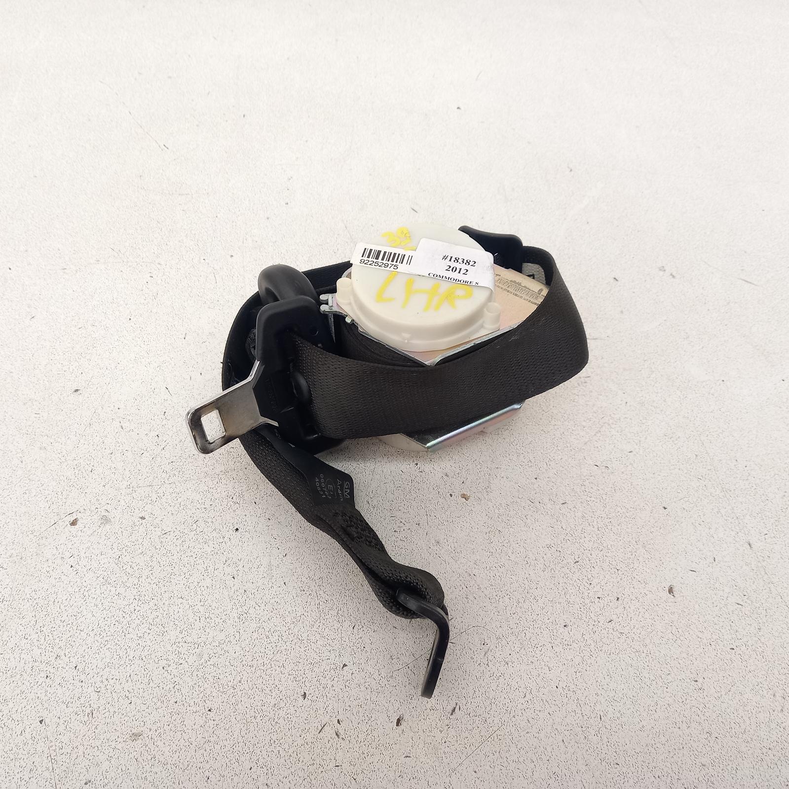 View Auto part Seatbelt/Stalk Holden Commodore 2012