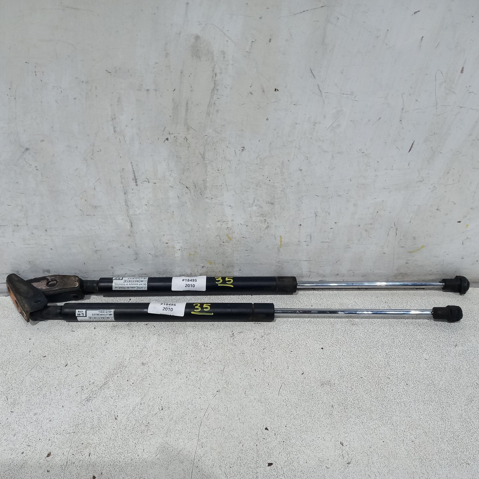 2010 Toyota Corolla Hatch Strut View Auto part Hatch Strut Toyota Corolla 2010