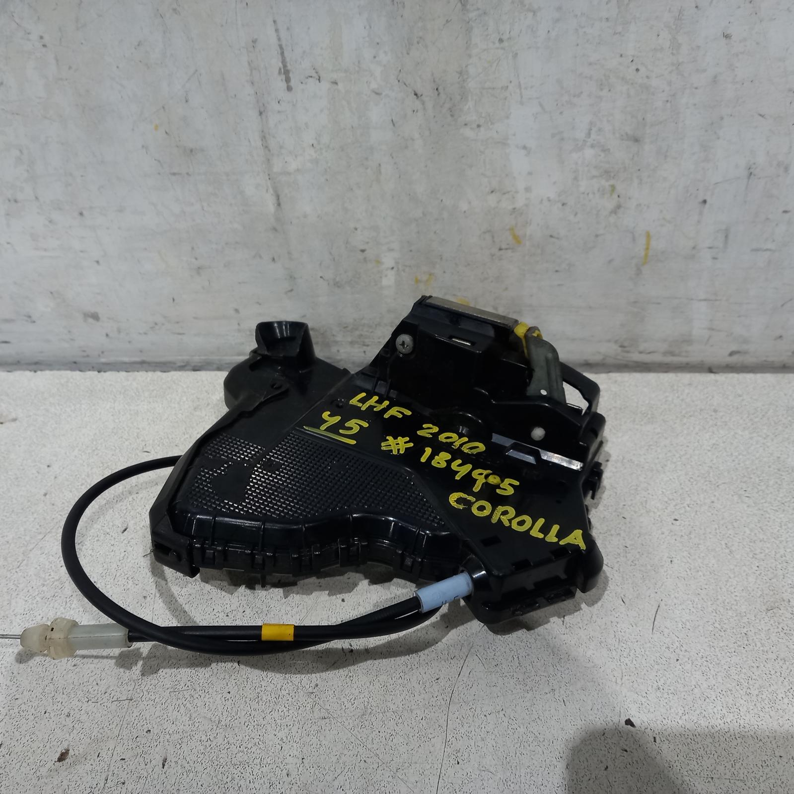 2010 Toyota Corolla Door/Boot/Gate Lock View Auto part Door/Boot/Gate Lock Toyota Corolla 2010