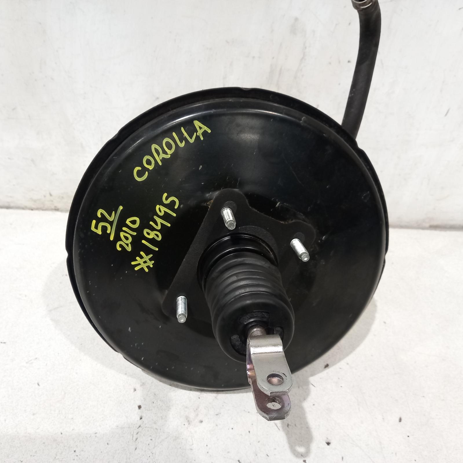 2010 Toyota Corolla Brake Booster View Auto part Brake Booster Toyota Corolla 2010
