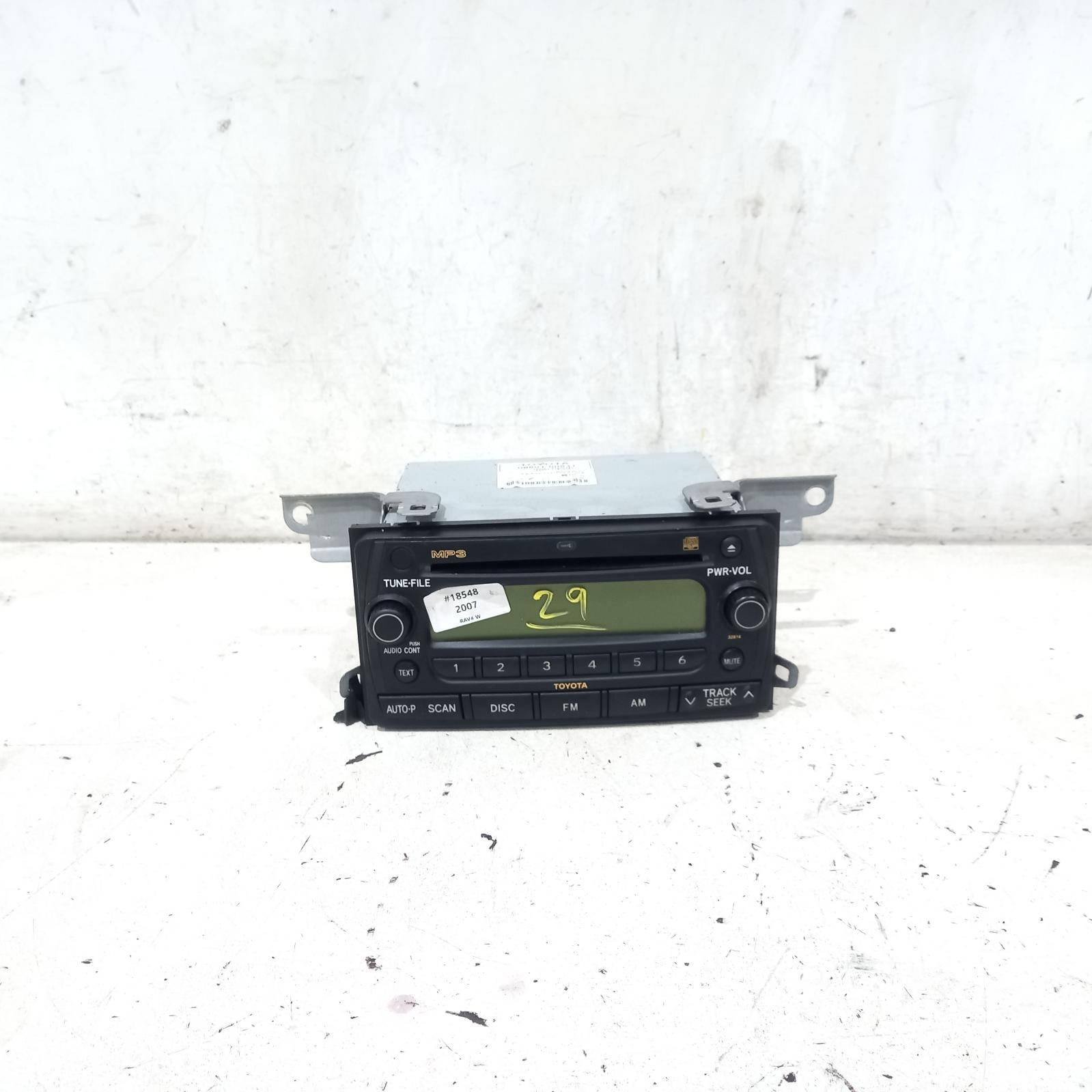 View Auto part Radio/Cd/Dvd/Sat/Tv Toyota Rav4 2007